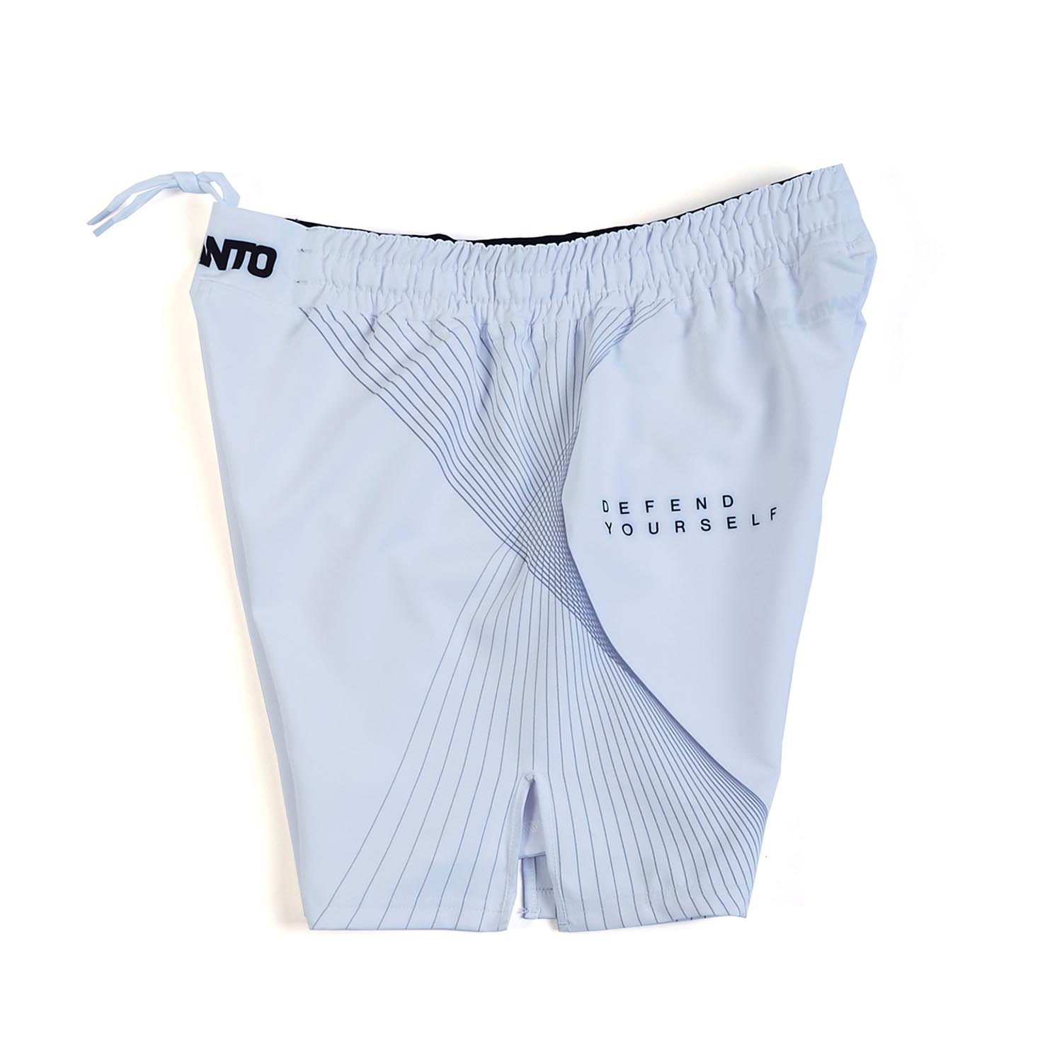 MANTO MMA Fight Shorts, Flow, white, XXL