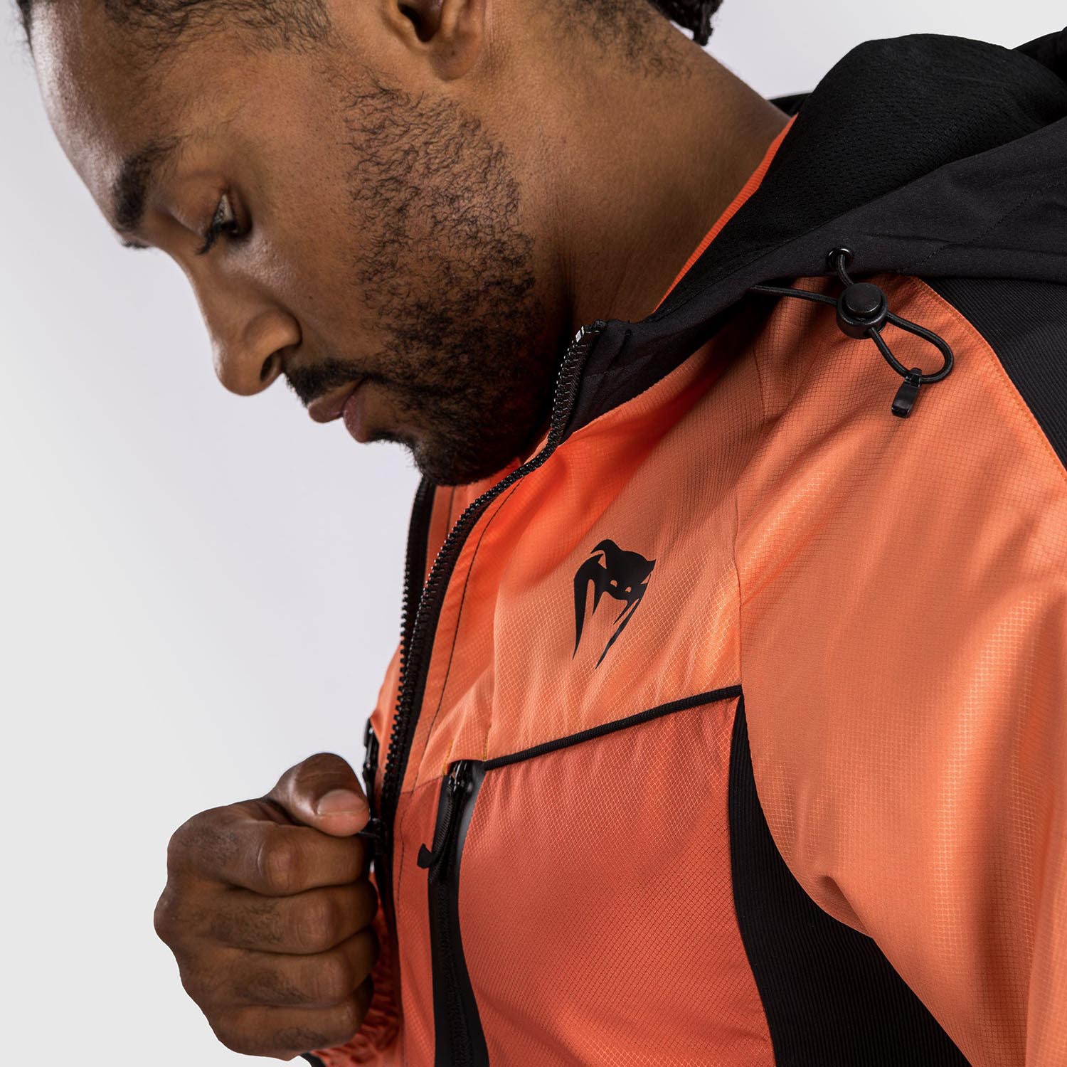 VENUM Trainingsjacke, Laser 3.0, schwarz-orange, XXL