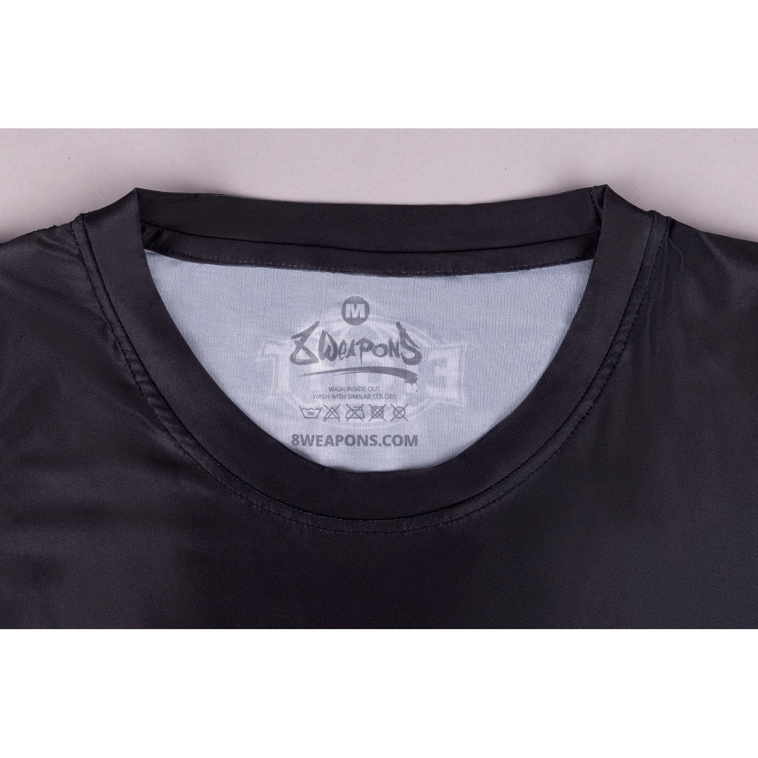 8 WEAPONS Functional T-Shirt, Bangkok, black-black, XXL