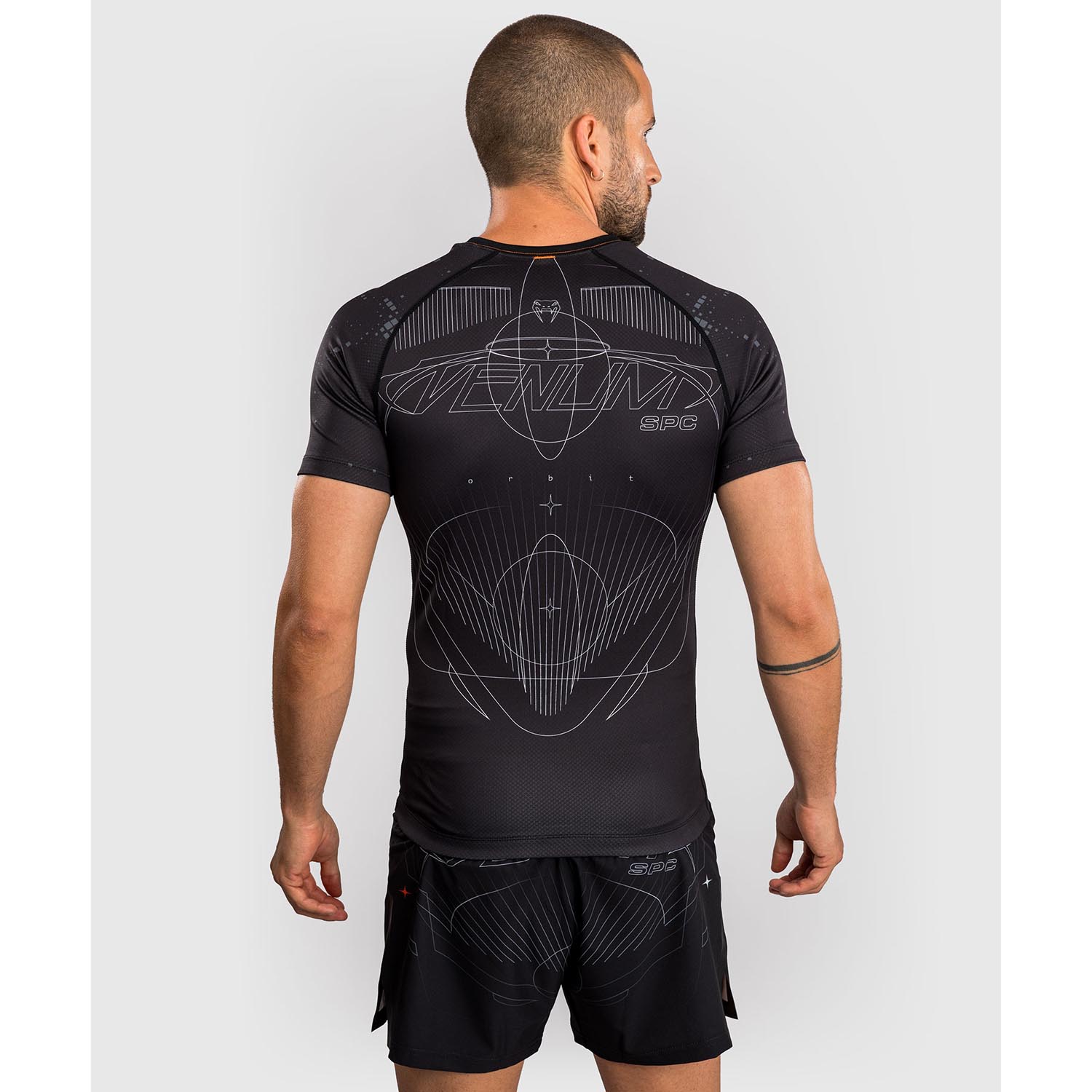 VENUM Rashguard, S/S, Eclipse, black-ivory, XXL