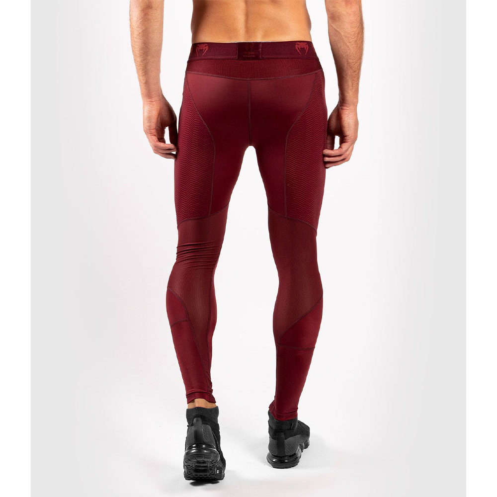 VENUM Compression Pants, G-Fit, wine red, XXL