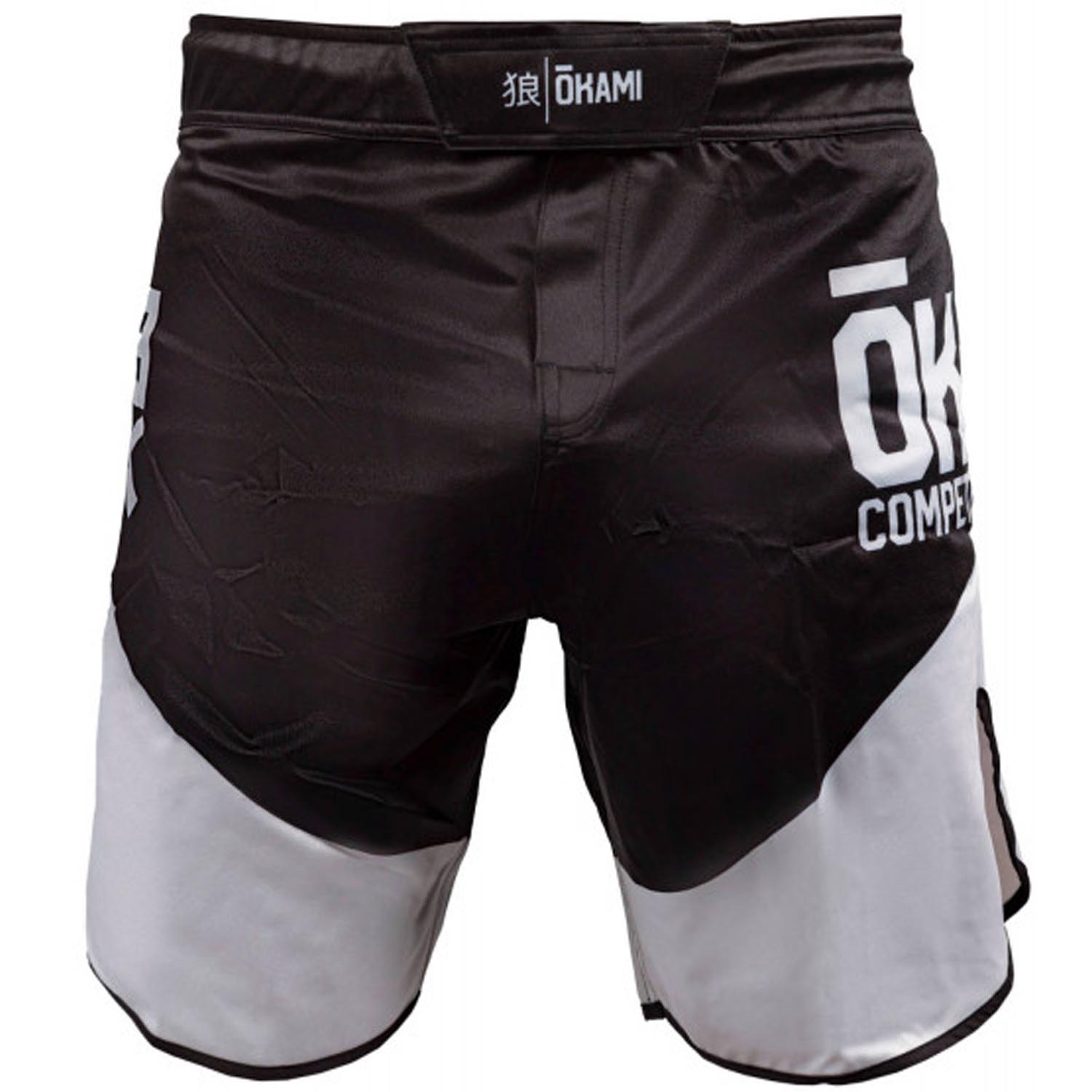 OKAMI MMA Fight Shorts, Competition Team, weiß, XXL