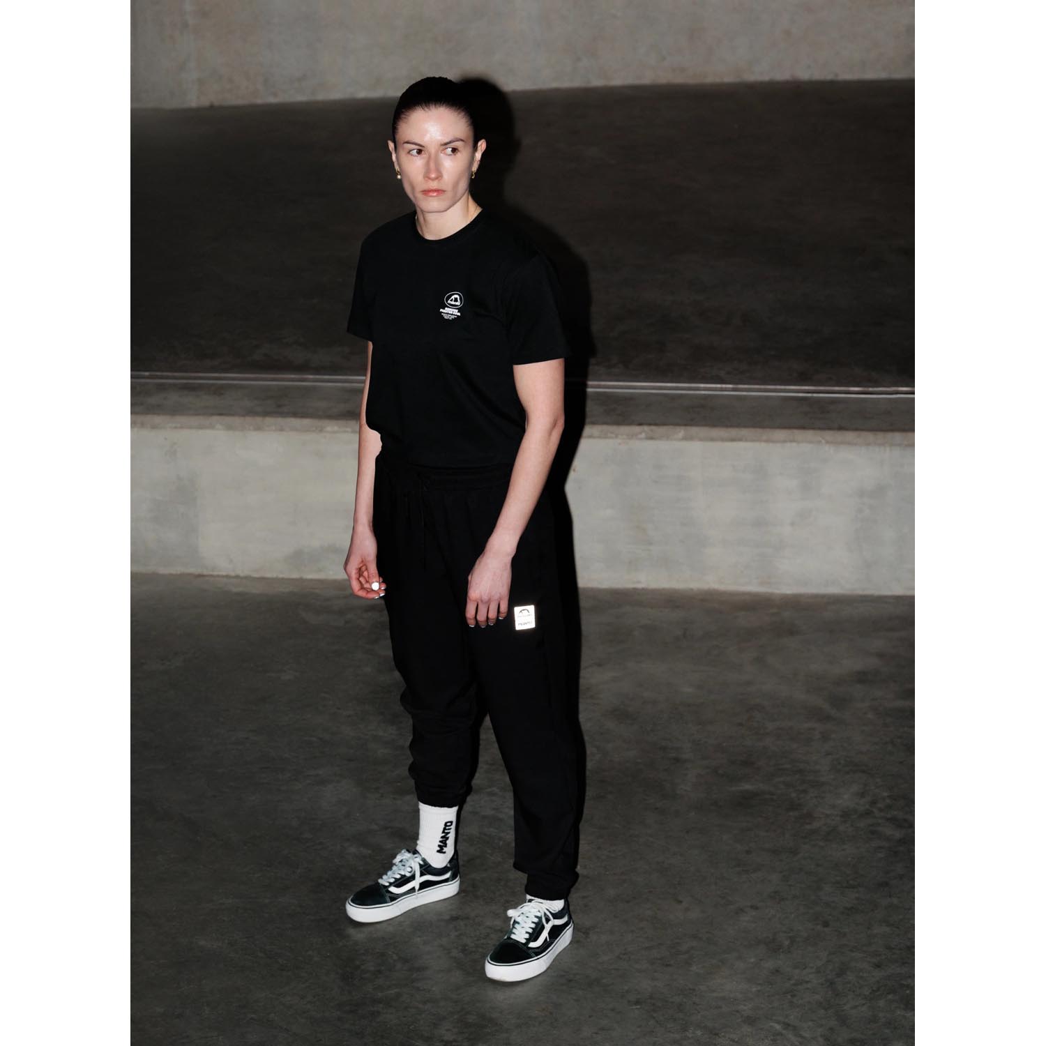 MANTO T-Shirt, Fighter, Soul, black-white, XXL