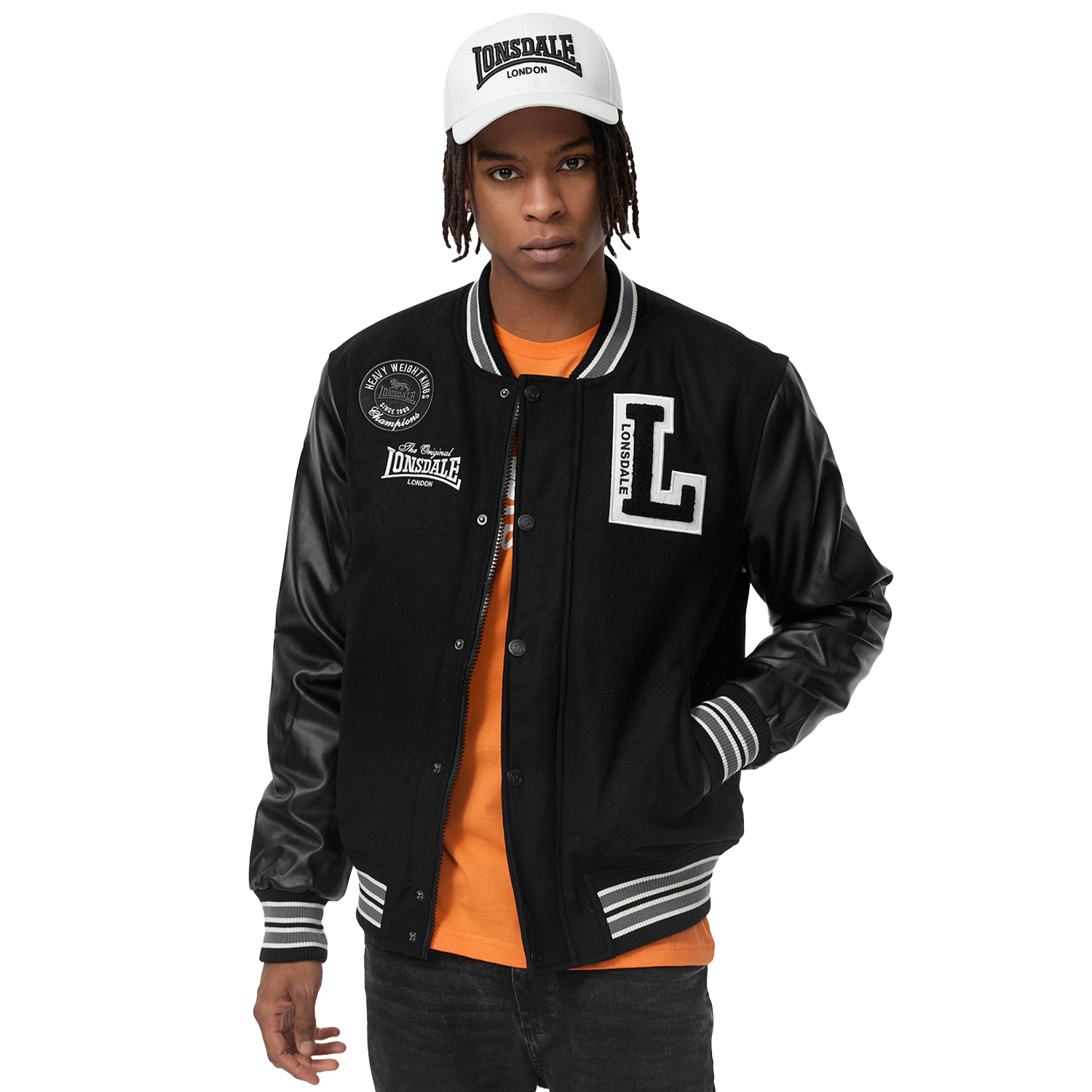 Lonsdale Jacke, Oxford All Season, schwarz, S
