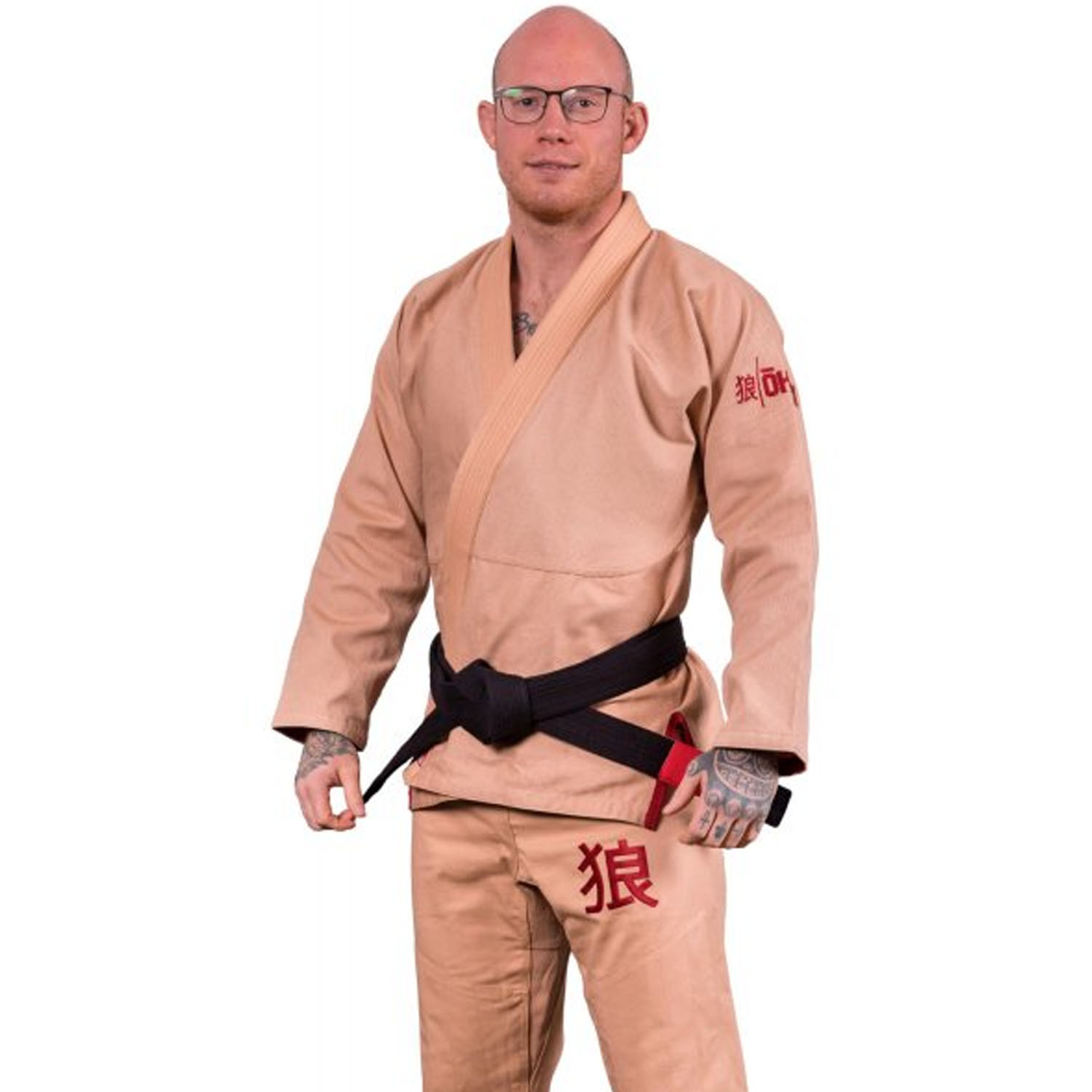 OKAMI BJJ GI, Kensho, beige, A2L