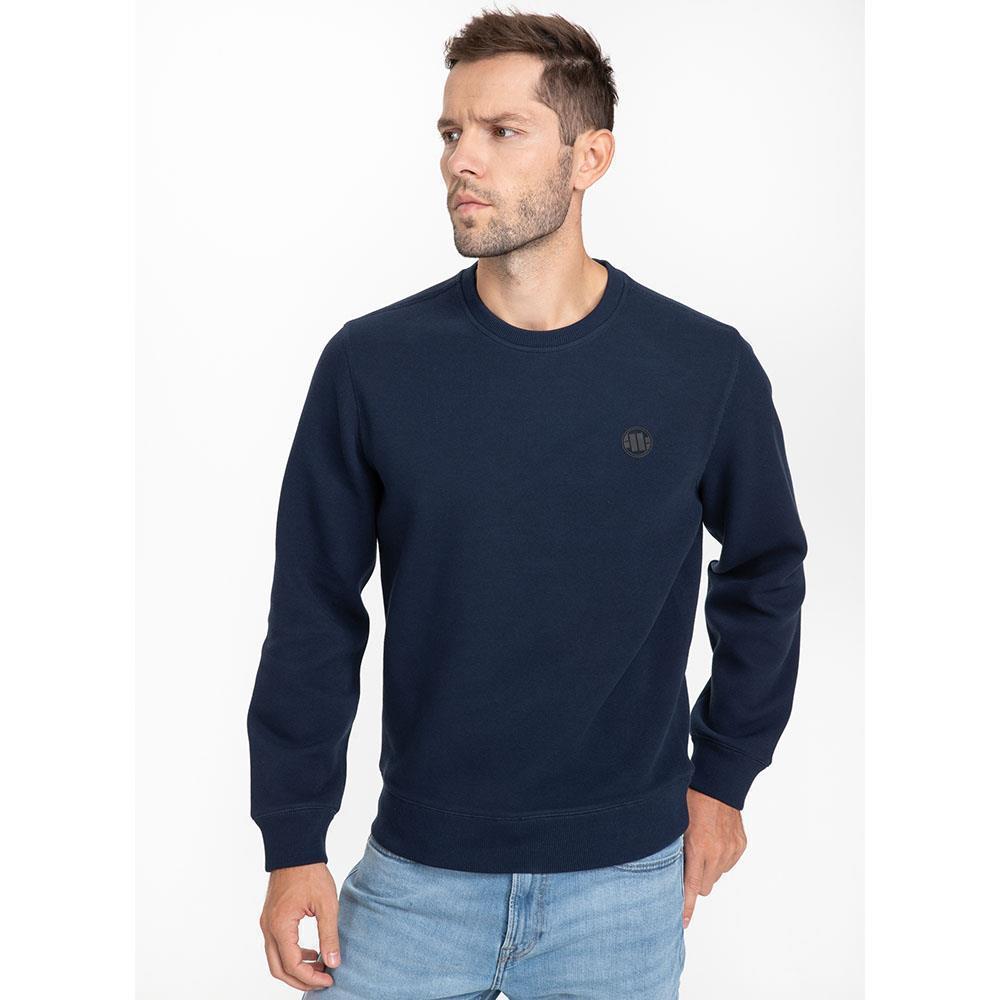 Pit Bull West Coast Pullover, Pique, Small Logo, navy, XXL