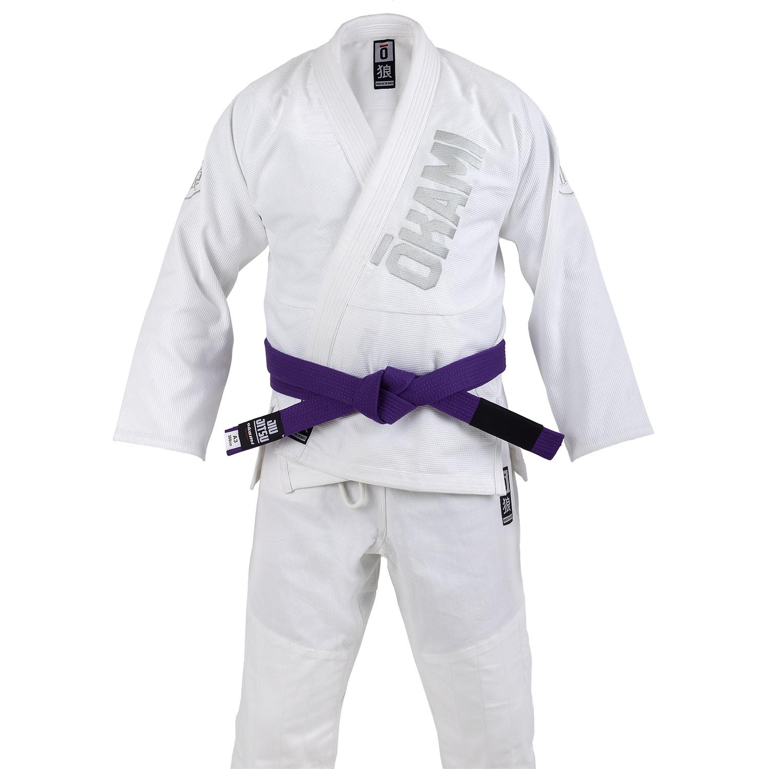 OKAMI BJJ GI, Aniversary, white, A2 L