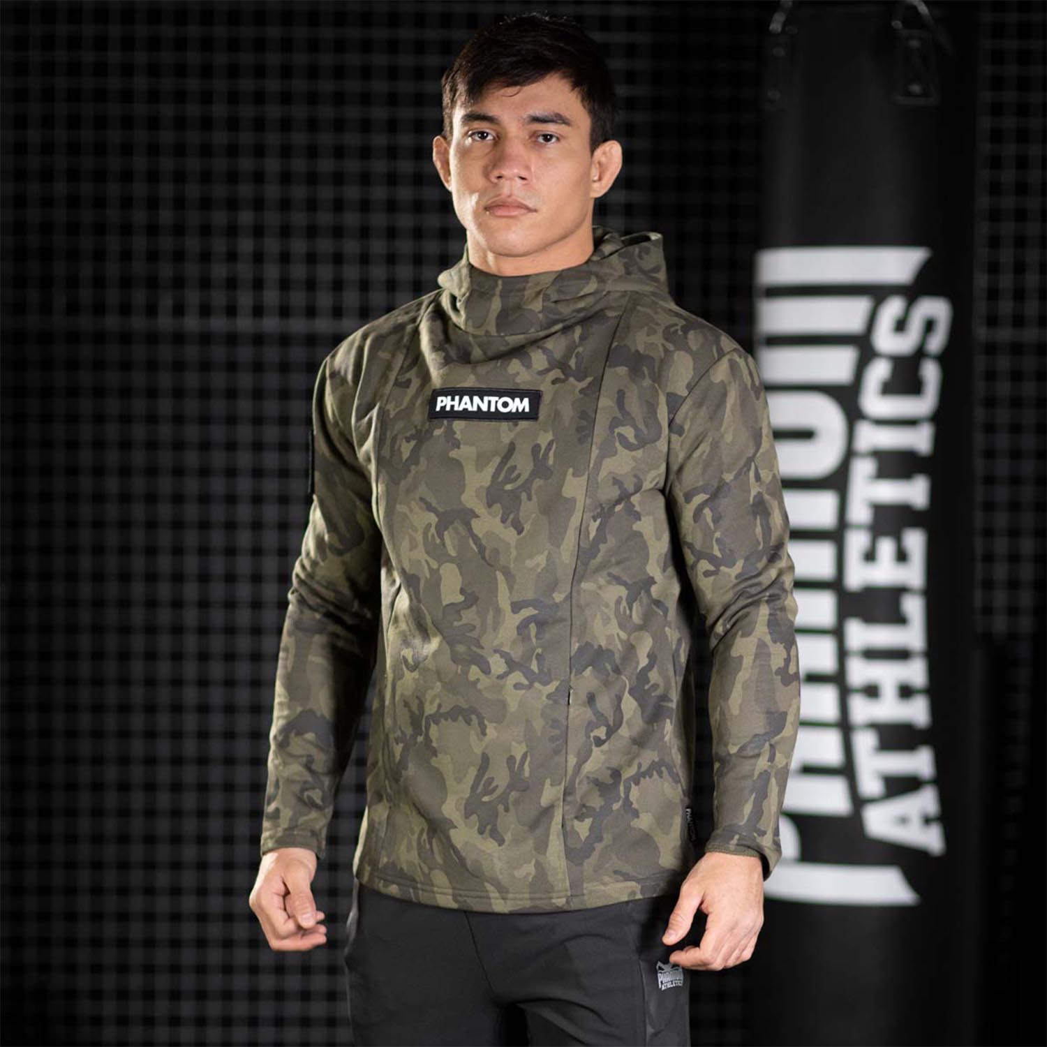 Phantom Athletics Hoody, Radar, camo-olive, M