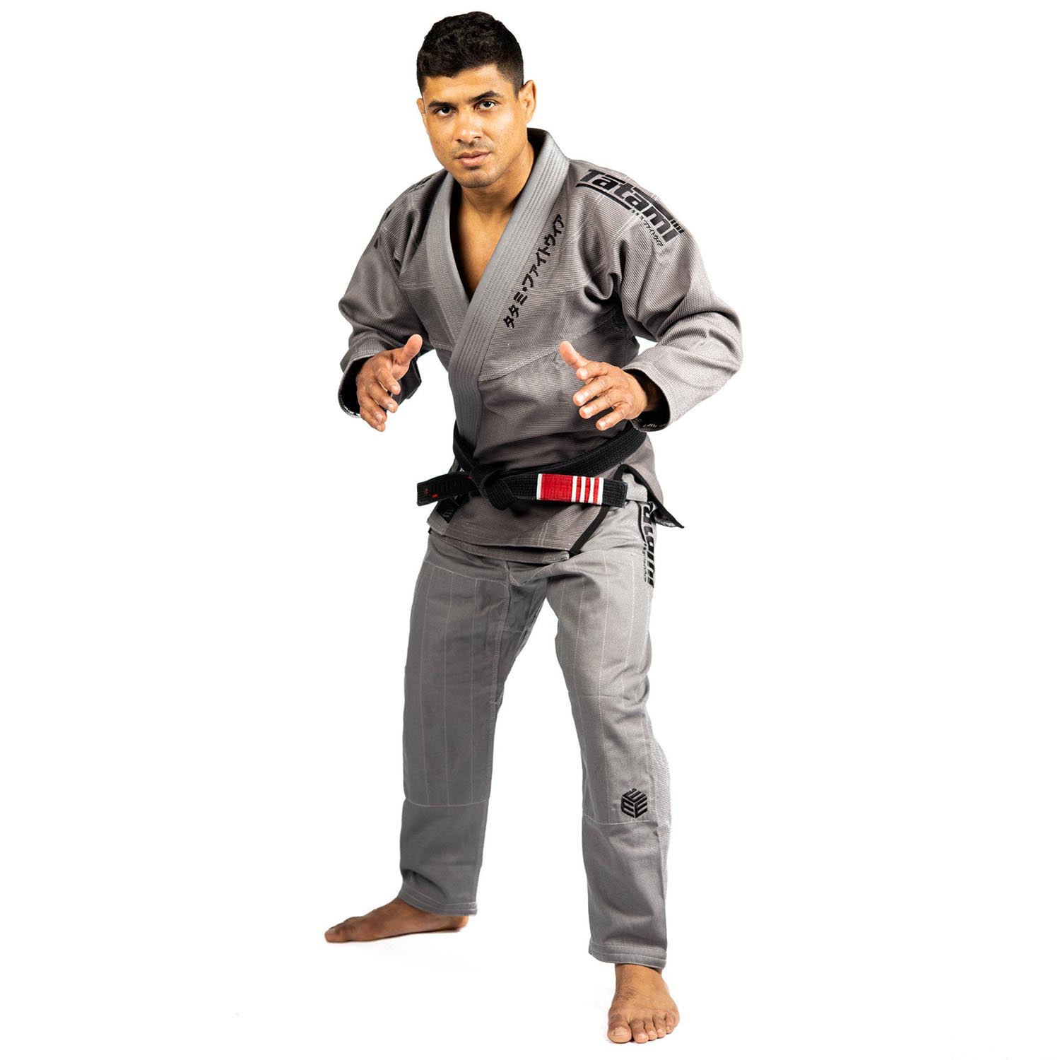 Tatami BJJ GI, Estilo Black Label, grey-black, A1