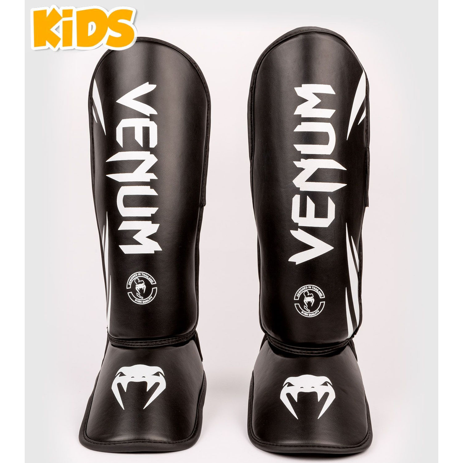 VENUM Shin Guards, Kids, Challenger, black-white, S