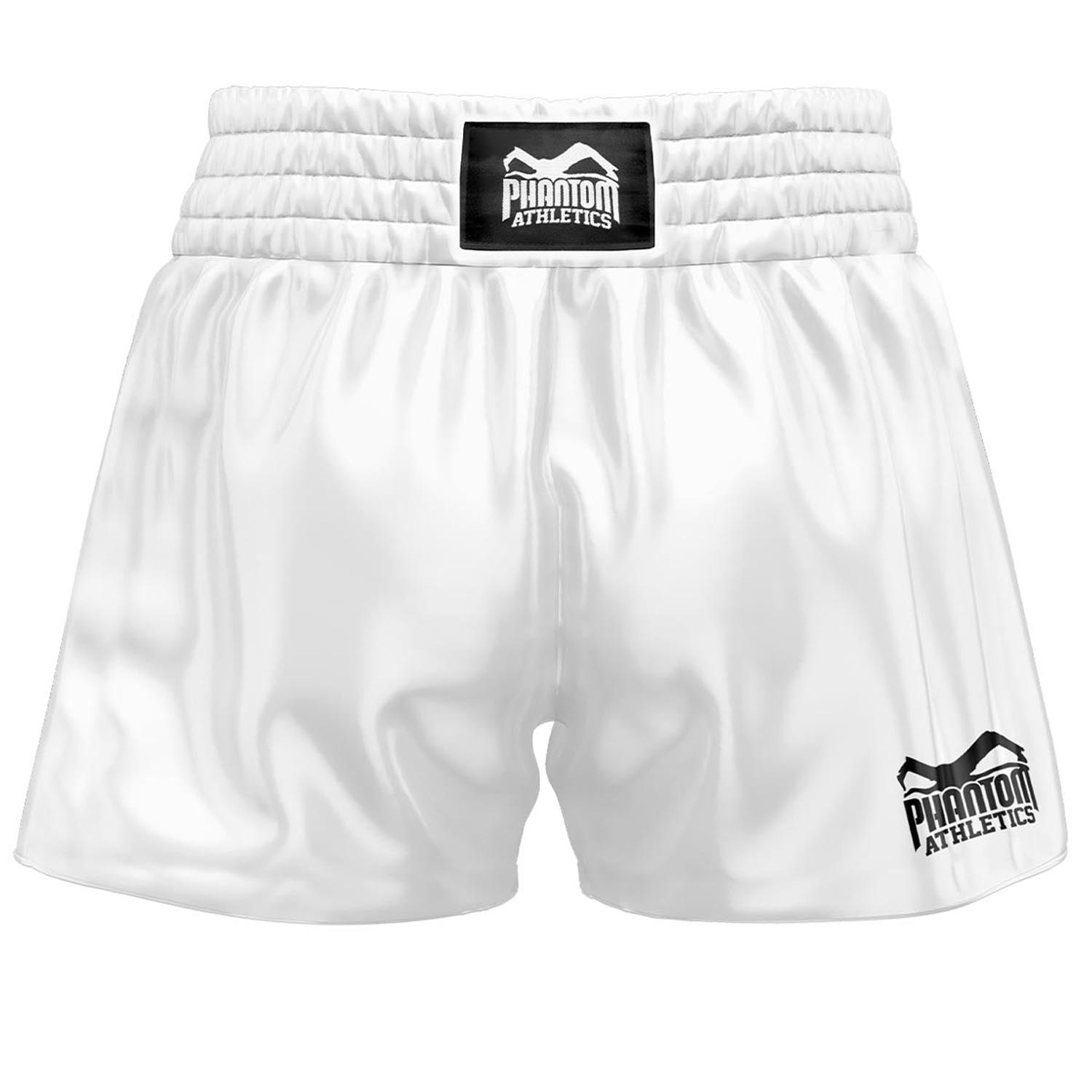 Phantom Athletics Muay Thai Shorts, Team, white, L