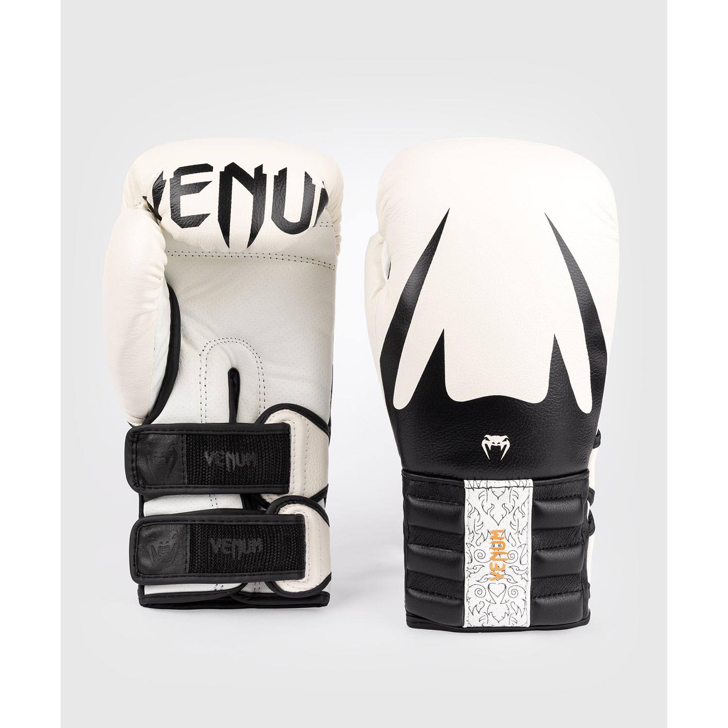 VENUM Boxing Gloves, Reverso, white-black, 16 Oz