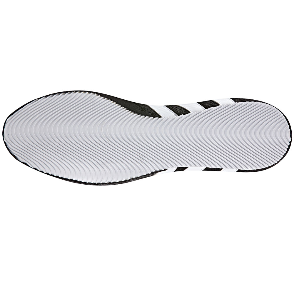 adidas Boxing Shoes, Box Hog 2, black-white, 39 ⅓ (UK 6)
