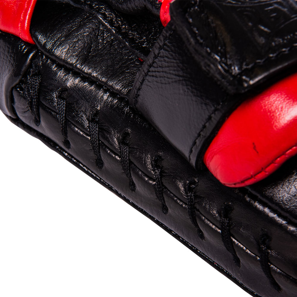 Cleto Reyes Punching Mitts, Curved, black-red