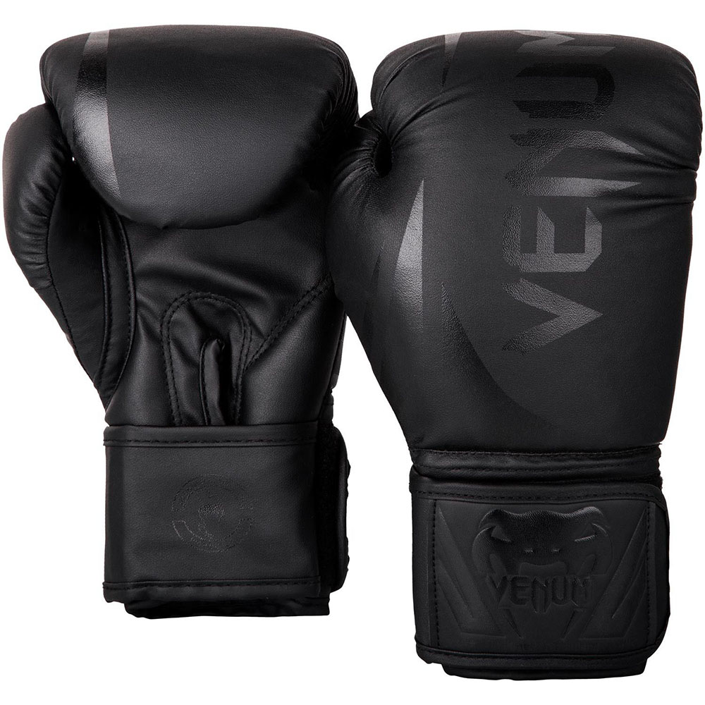 VENUM Boxhandschuhe, Kinder, Challenger 2.0, schwarz-matt, 4 Oz