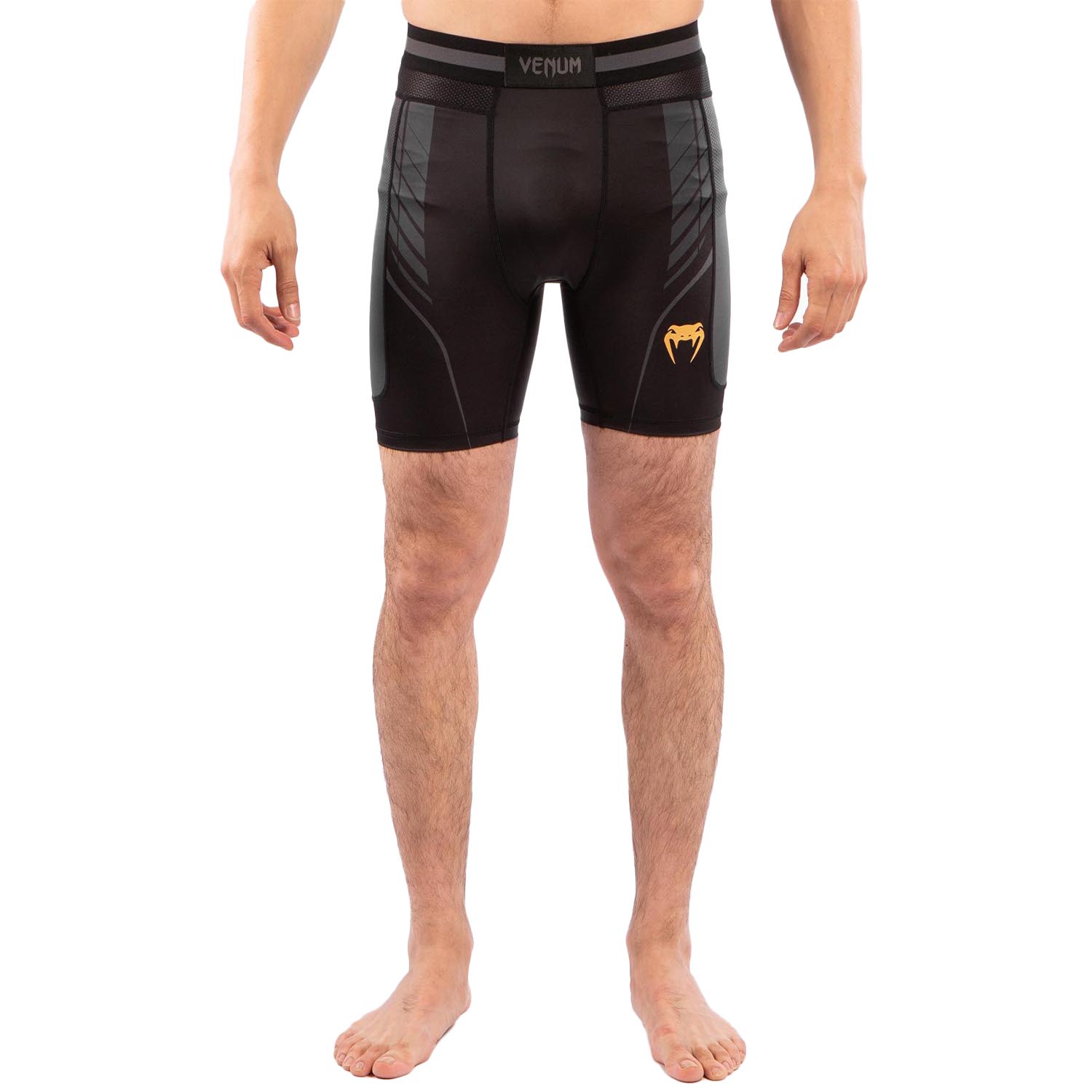VENUM Compression Shorts, Athletics, black-gold, XXL