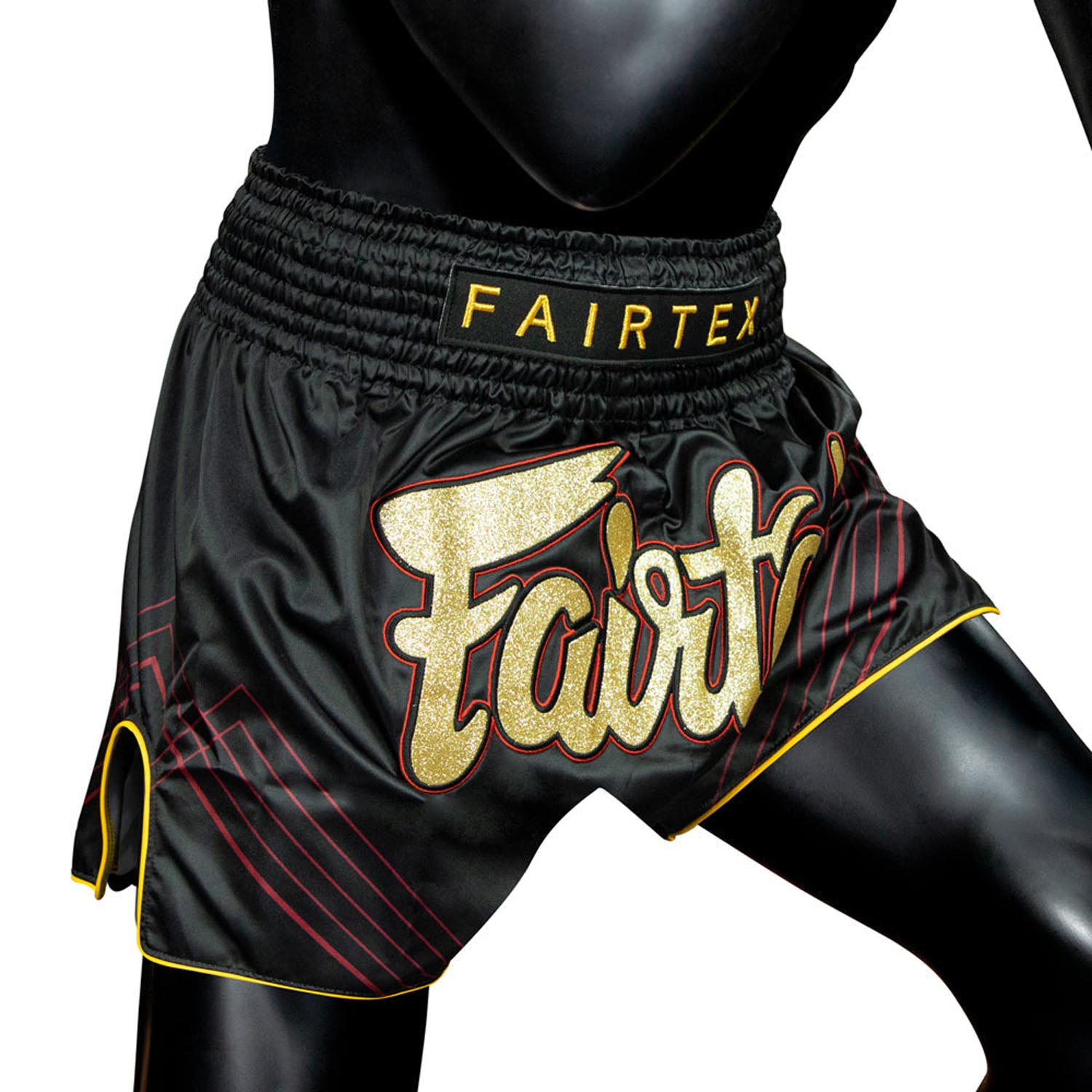 Fairtex Muay Thai Shorts, BS1925, Mr X, black, S