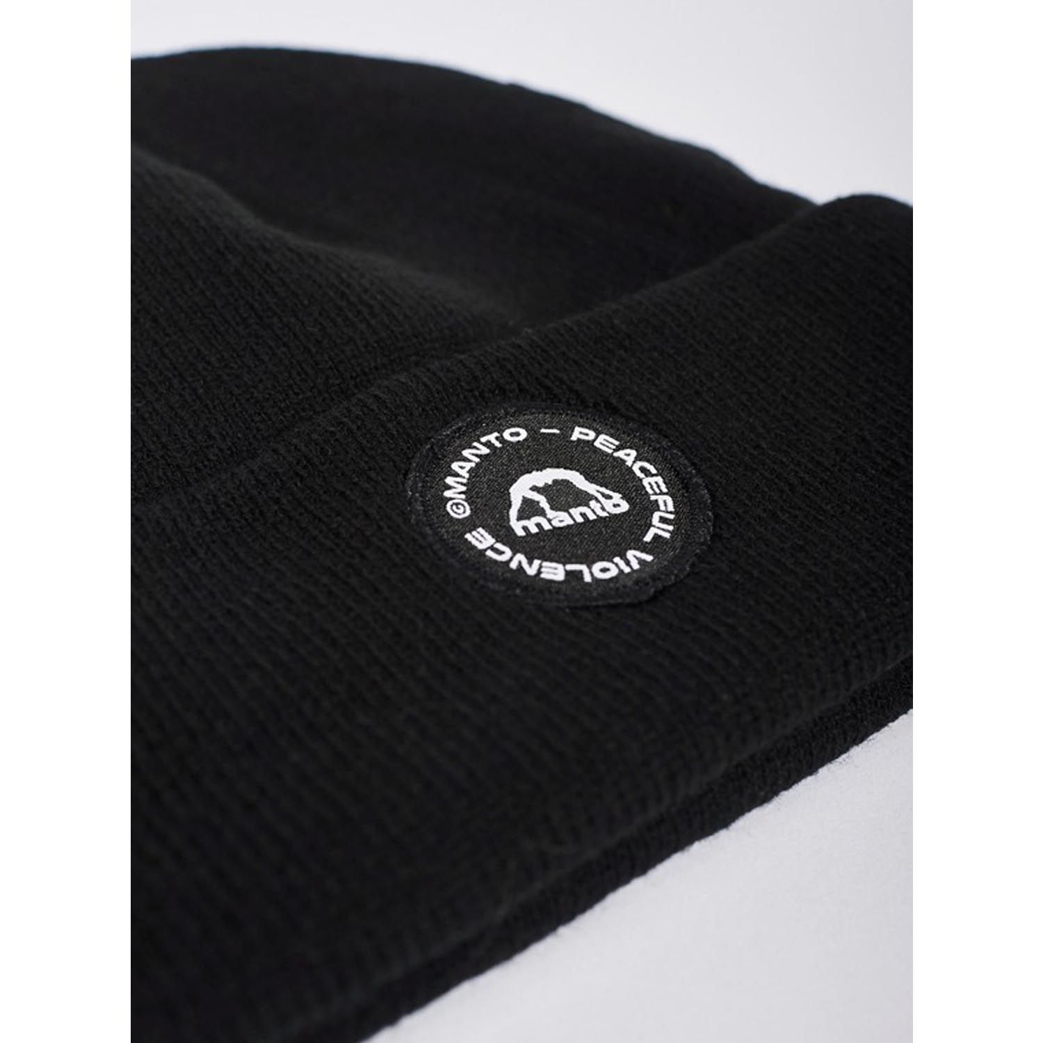 MANTO Beanie, Circle, black
