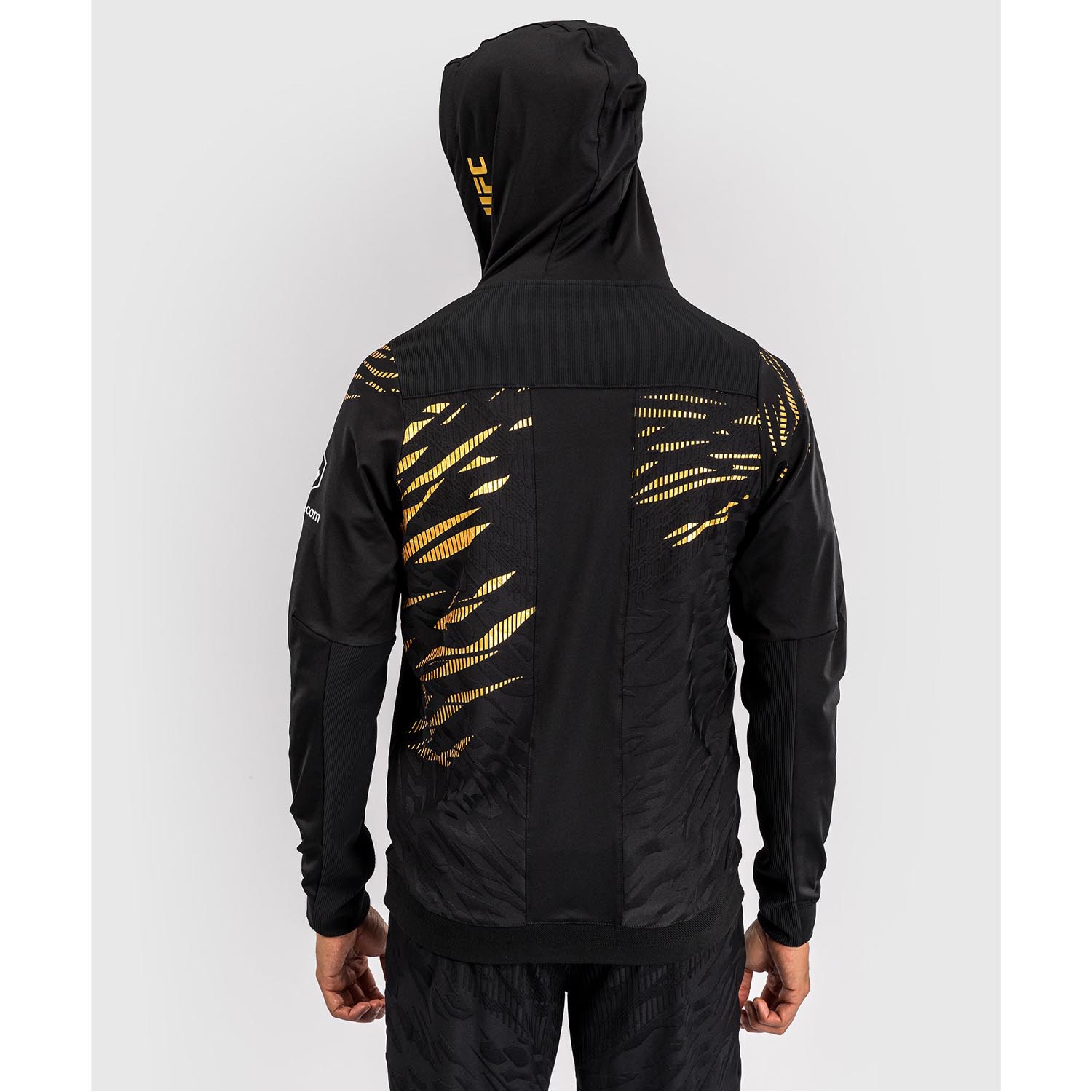 VENUM Zip Hoody, UFC Fusion Authentic Fight Night Champion, black-gold, XL