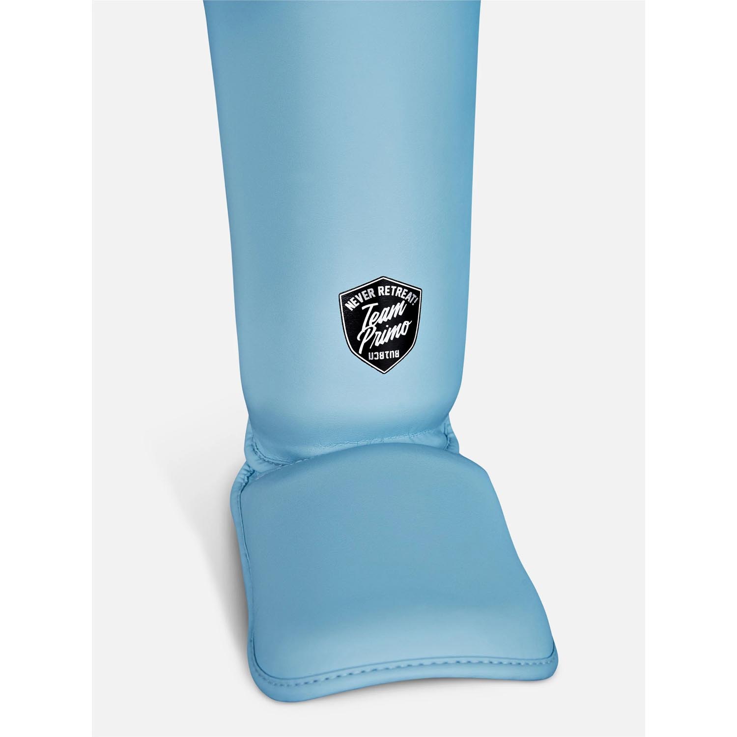 PRIMO Shin Guard, Classic, light blue, XL