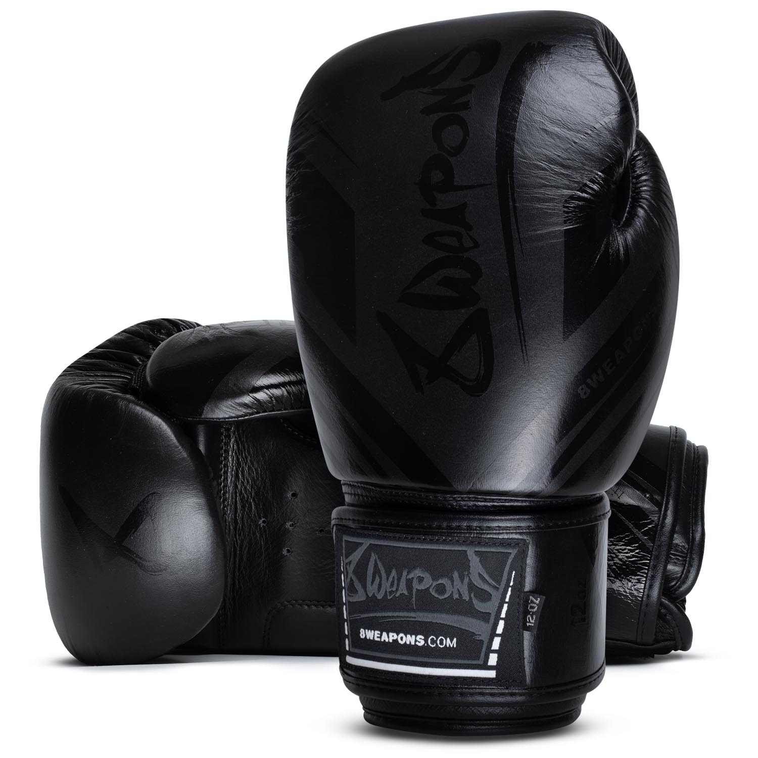 8 WEAPONS Boxing Gloves, Shift, black-matt, 10 Oz