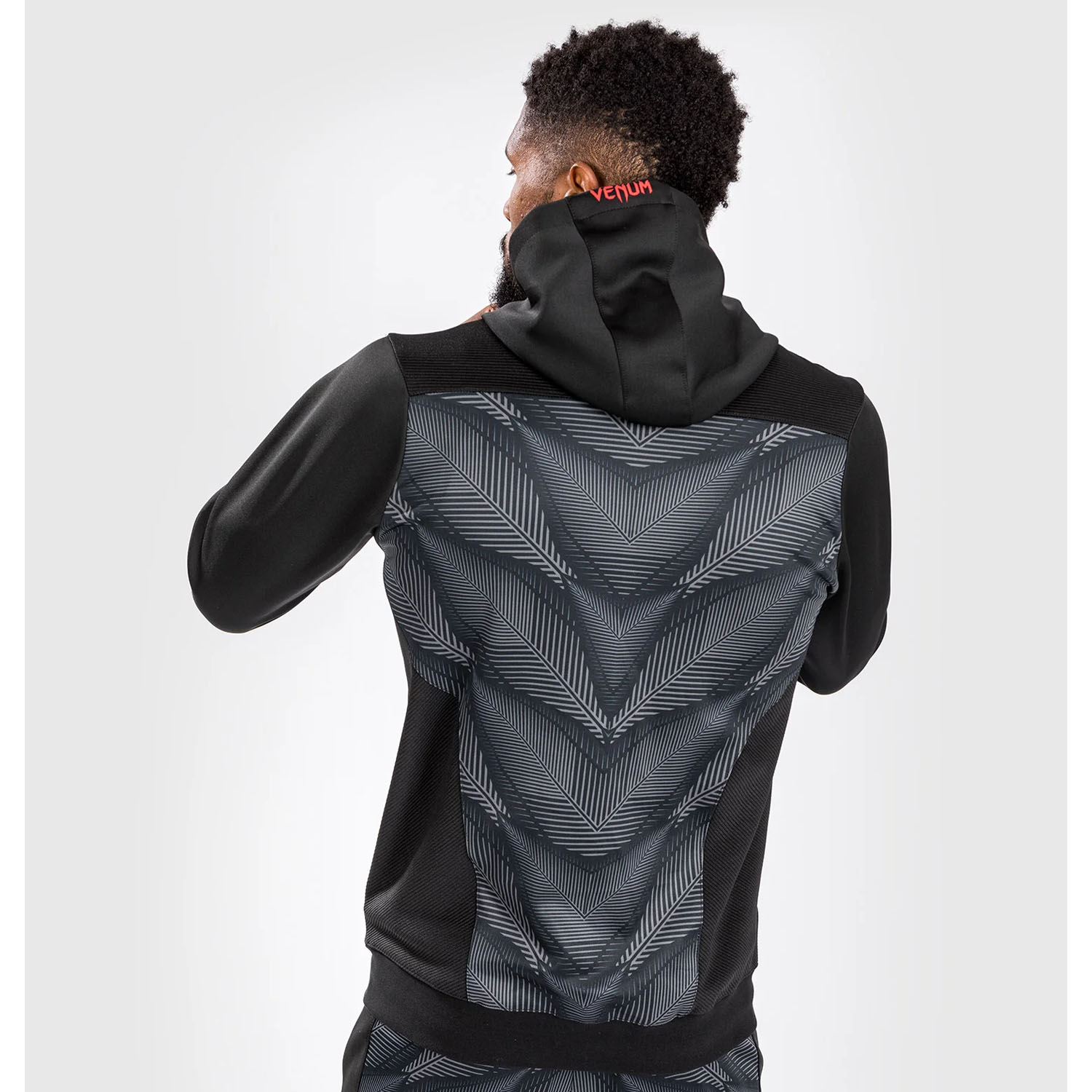 VENUM Zip Hoody, Phantom, schwarz, XXL