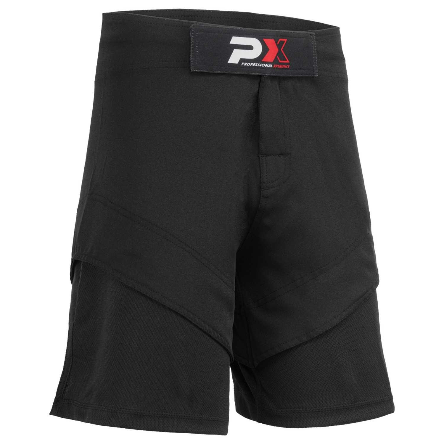 PX MMA Fight Shorts, black, S
