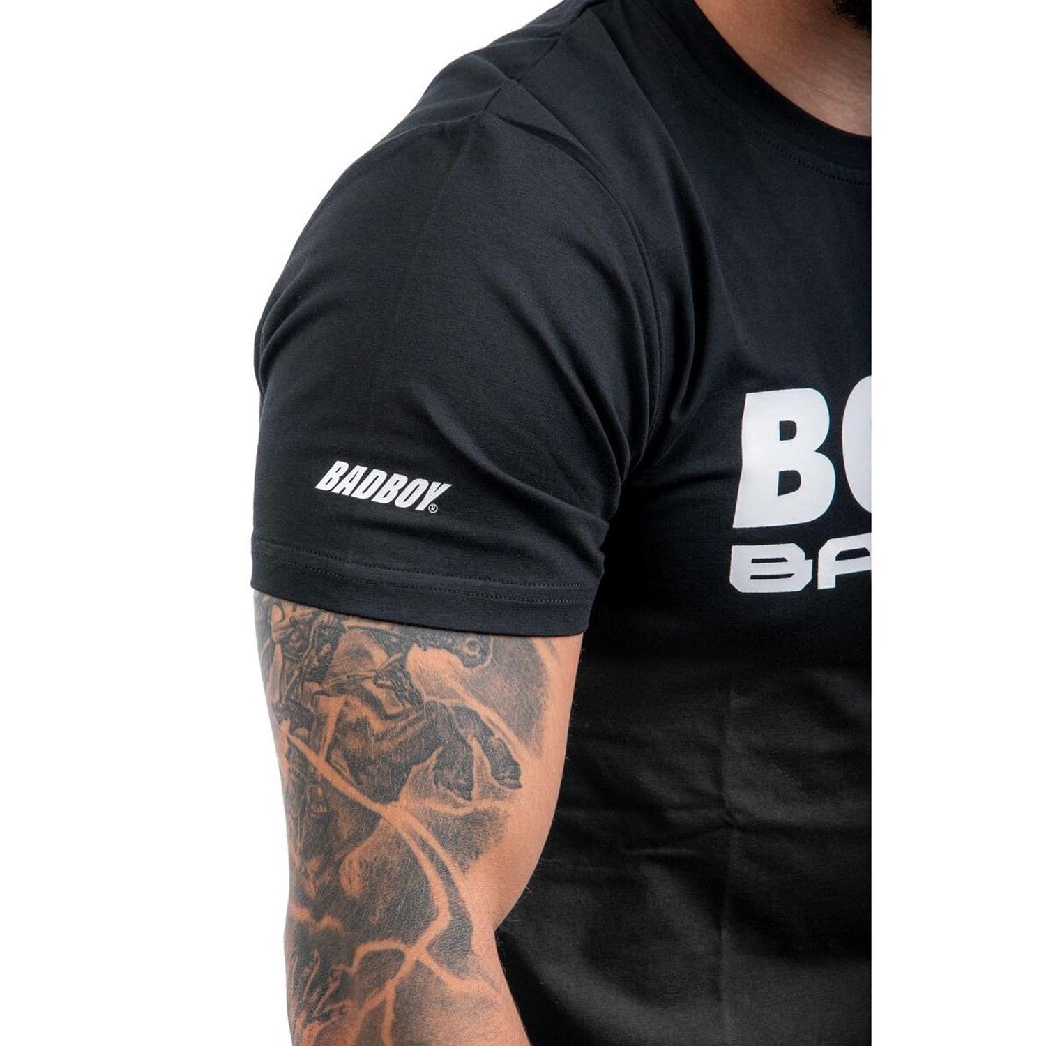 Bad Boy T-Shirt, Boxing, black-white