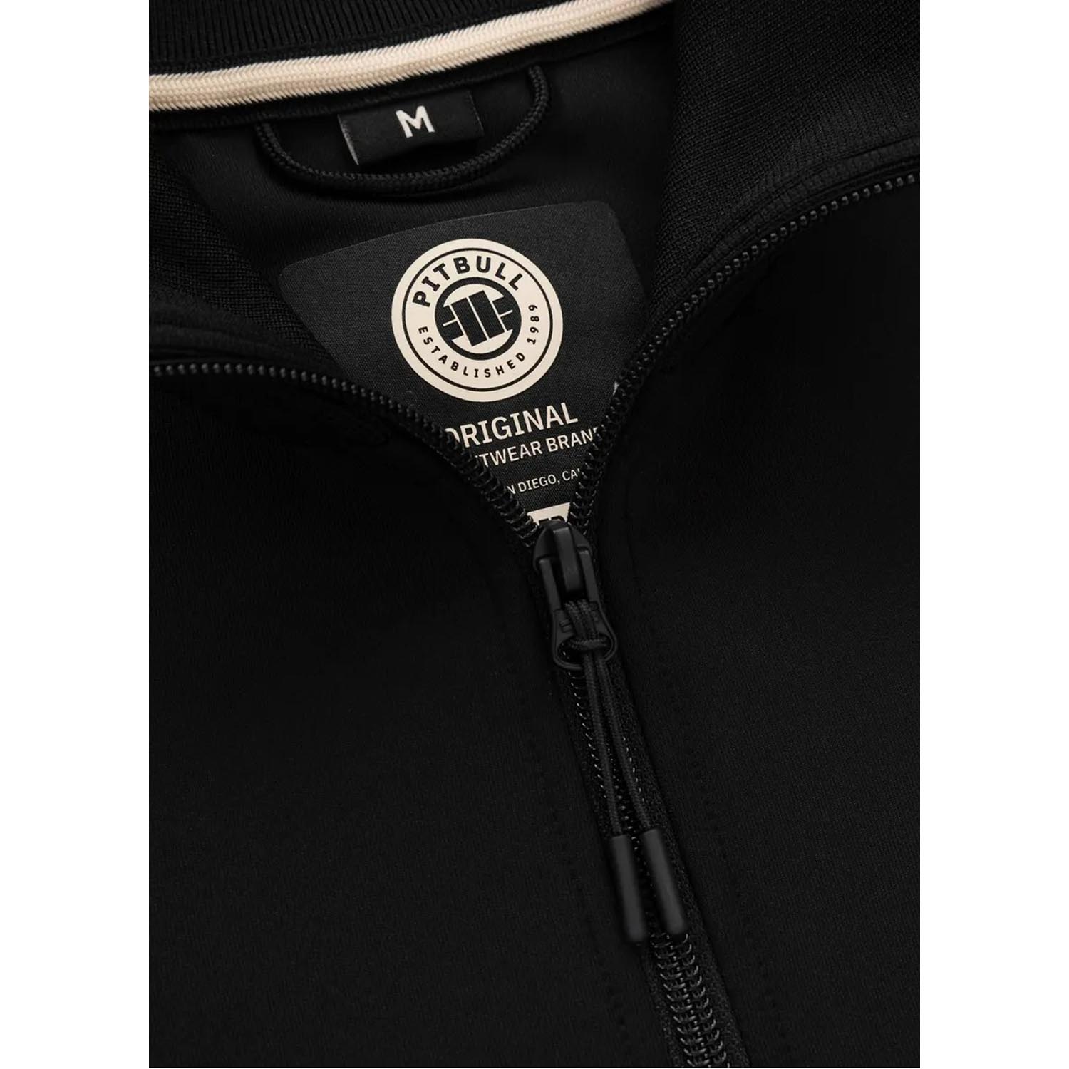 Pit Bull West Coast Trainingsjacke, San Diego, schwarz, S