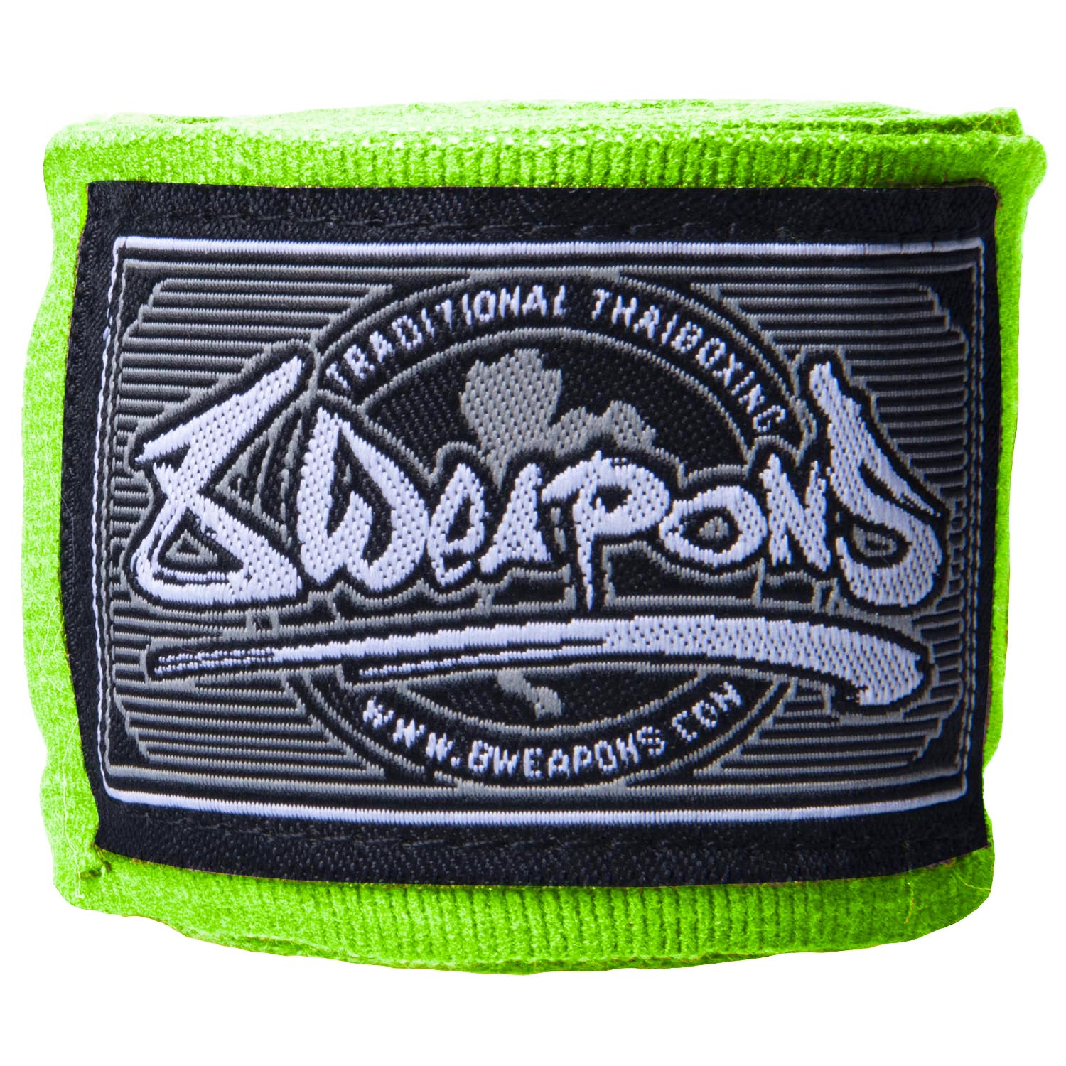 8 WEAPONS Hand Wraps, semi-elastic, 5 m, green