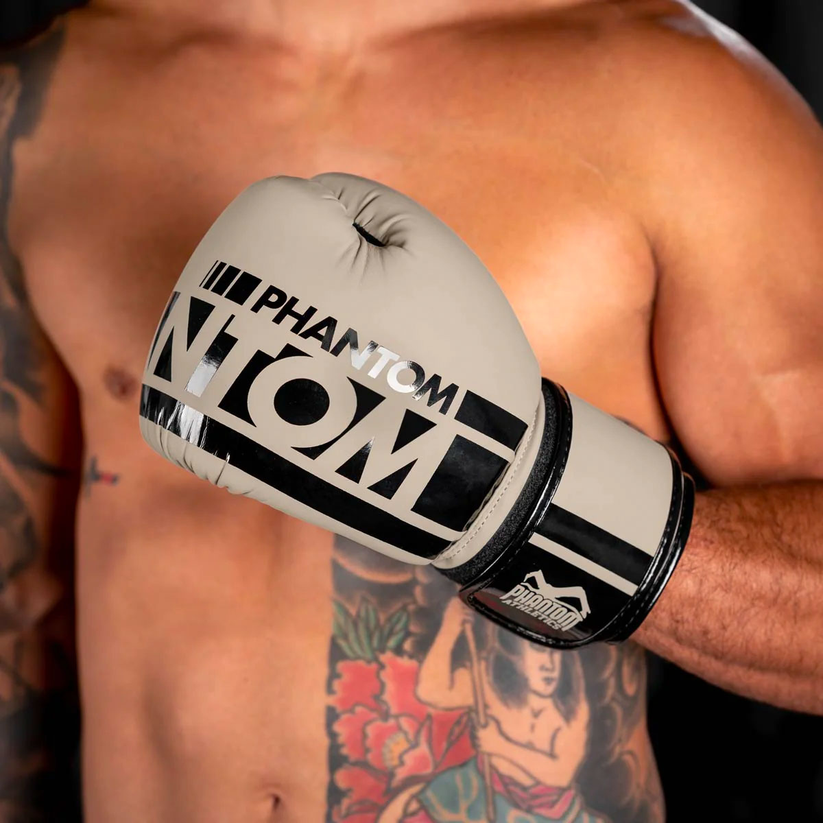 Phantom Athletics Boxing Gloves, Apex, sand, 12 Oz