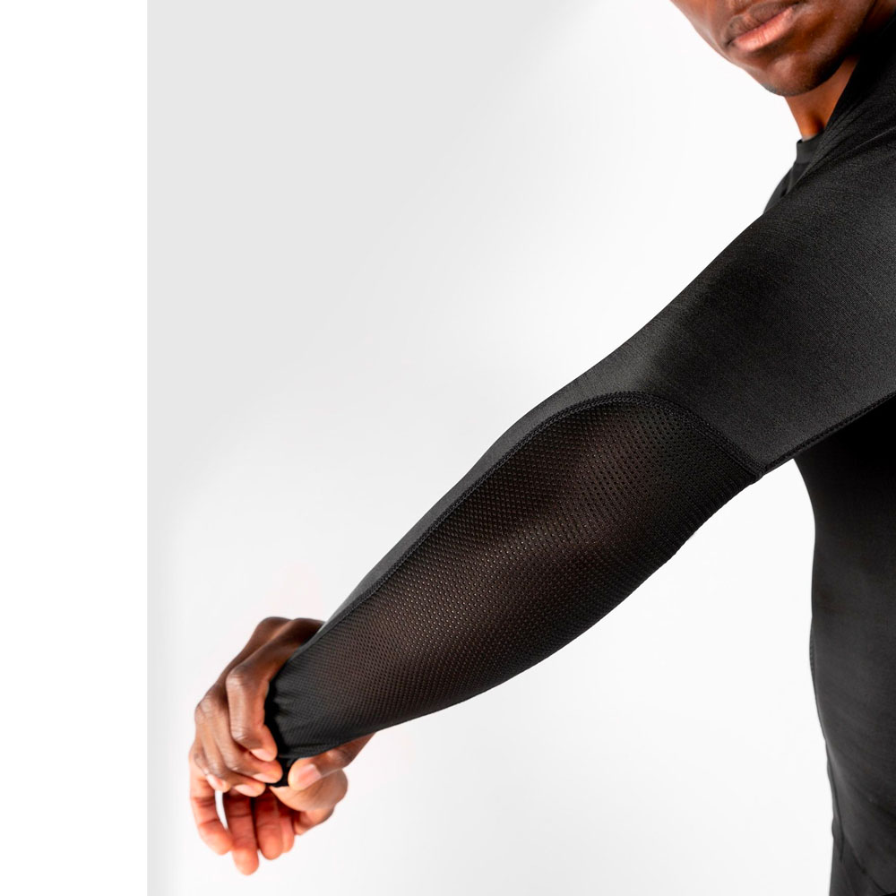 VENUM Rashguard, L/S, G-Fit, schwarz-gold, XL