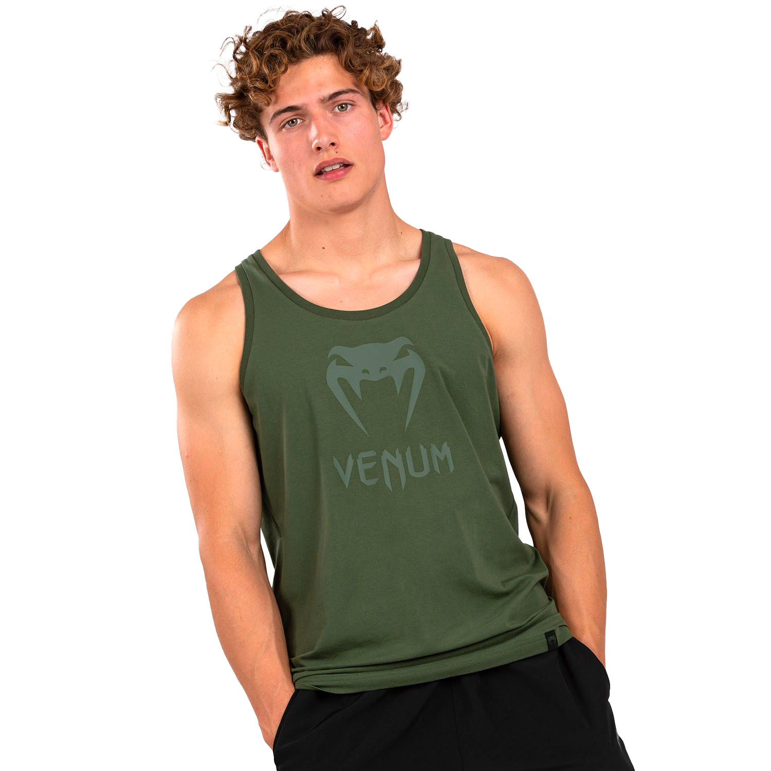 VENUM Tank Top, Classic, green-green, M