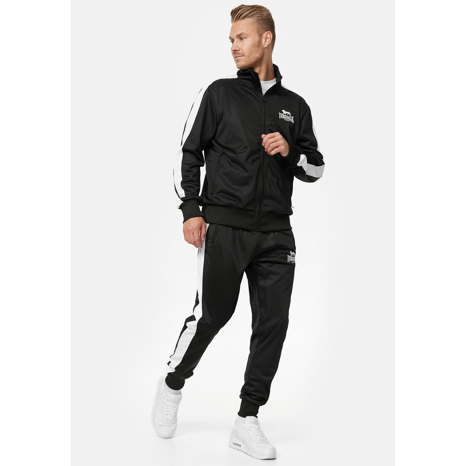 Lonsdale Tracksuit, Pember, black, S