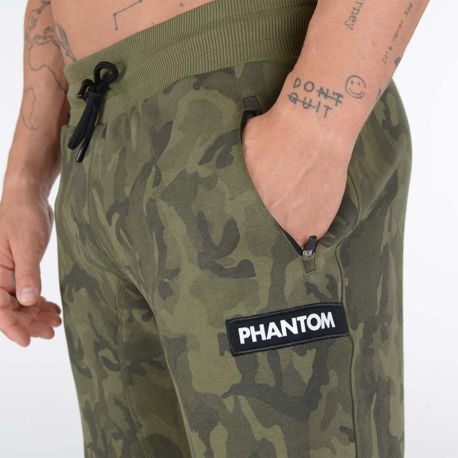 Phantom Athletics Fitness Shorts, Radar, camo-olive, M