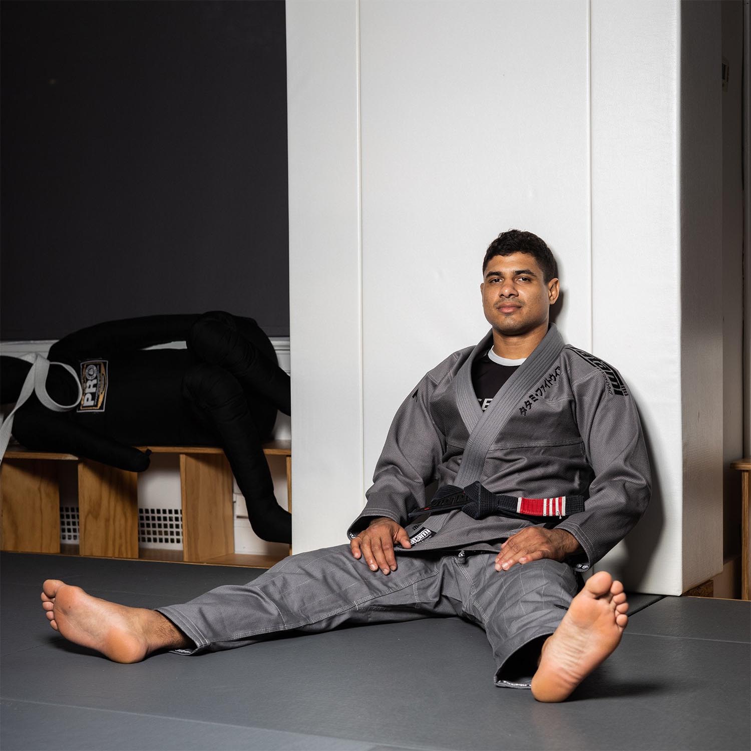 Tatami BJJ GI, Estilo Black Label, grey-black, A1