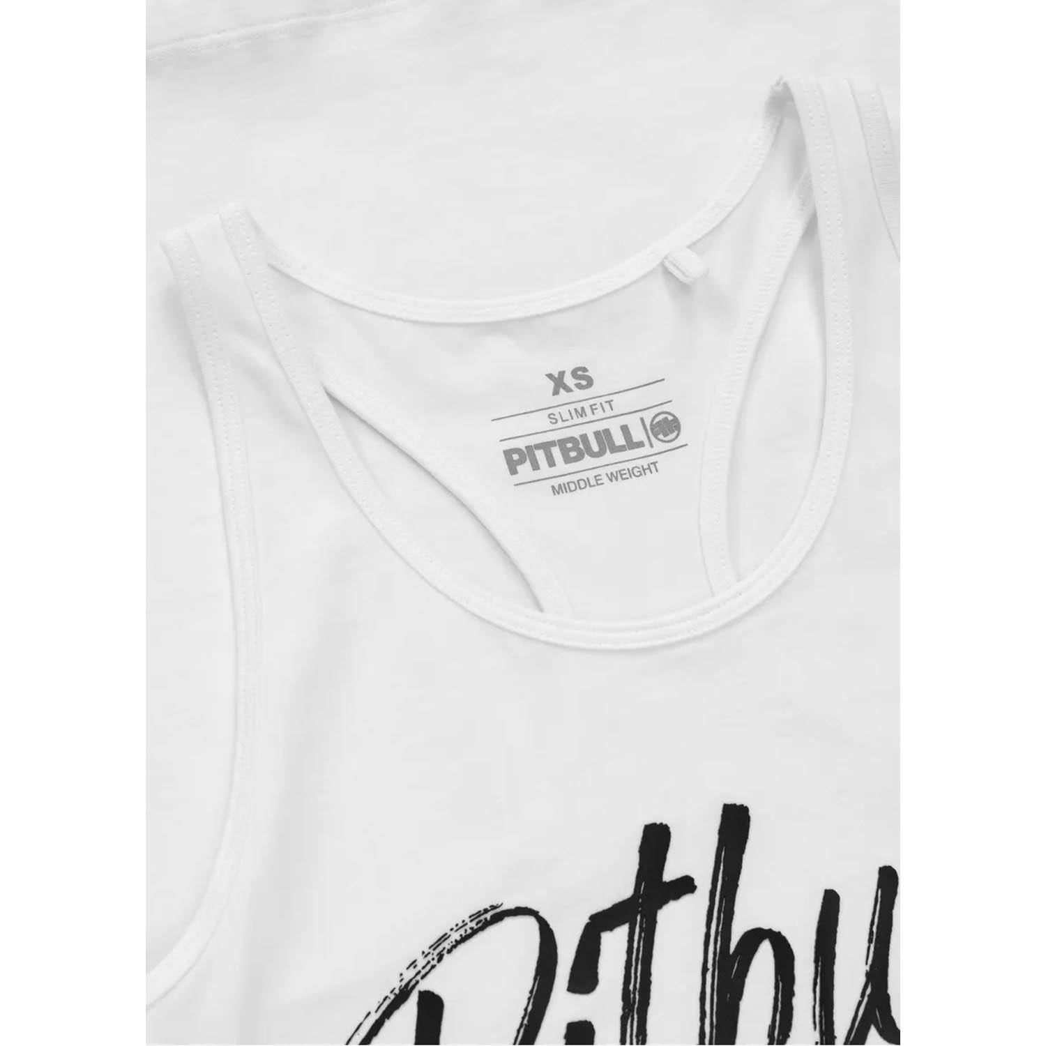 Pit Bull West Coast Tank Top, Women, Puppy, wihte, XL