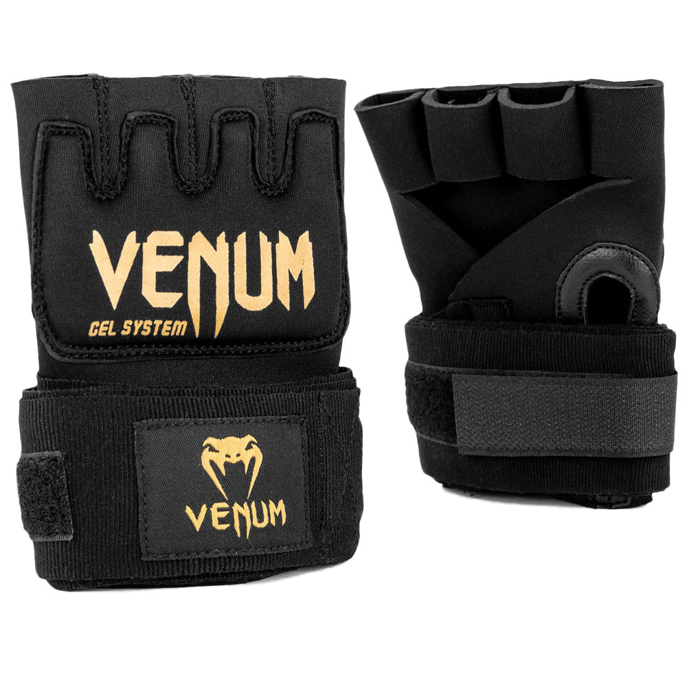VENUM Gel Bandage, Kontact, black-gold, L