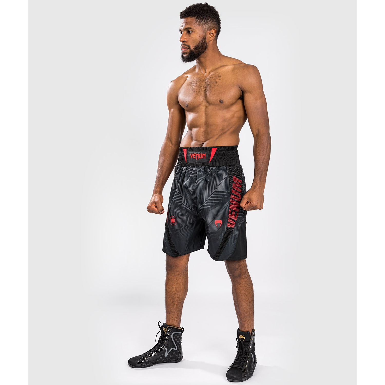 VENUM Boxhose, Phantom, schwarz-rot, S