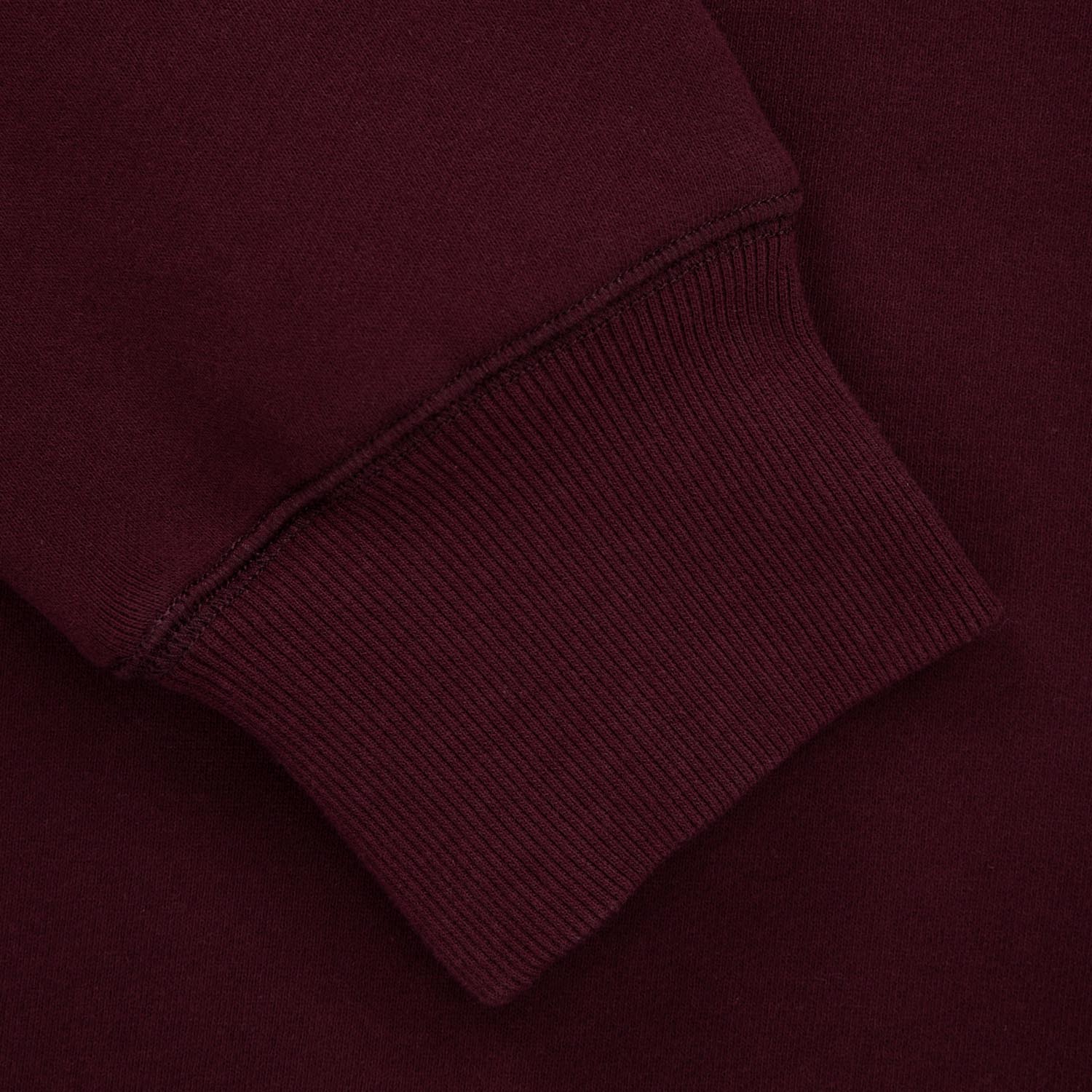 Pit Bull West Coast Crewneck, Small Logo, wine red, L
