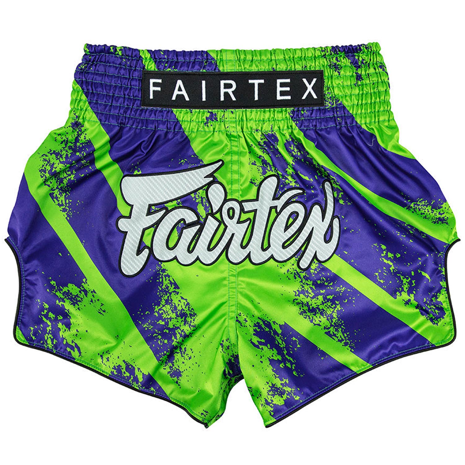 Fairtex Muay Thai Shorts, BS1928, Street King, green-navy, S