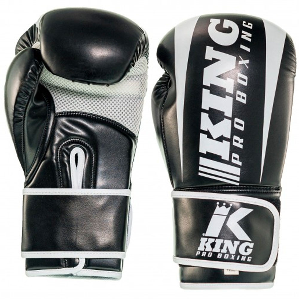 KING PRO BOXING Boxhandschuhe, Revo 1, schwarz, 12 Oz