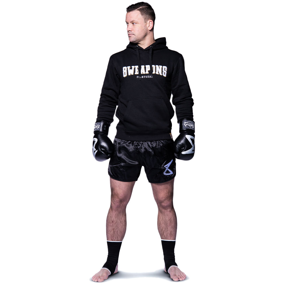 8 WEAPONS Hoodie, Classic, schwarz, L