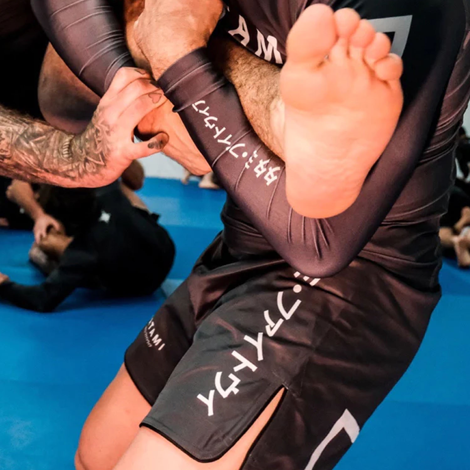 Tatami MMA Fight Short, Katakana, grau, S