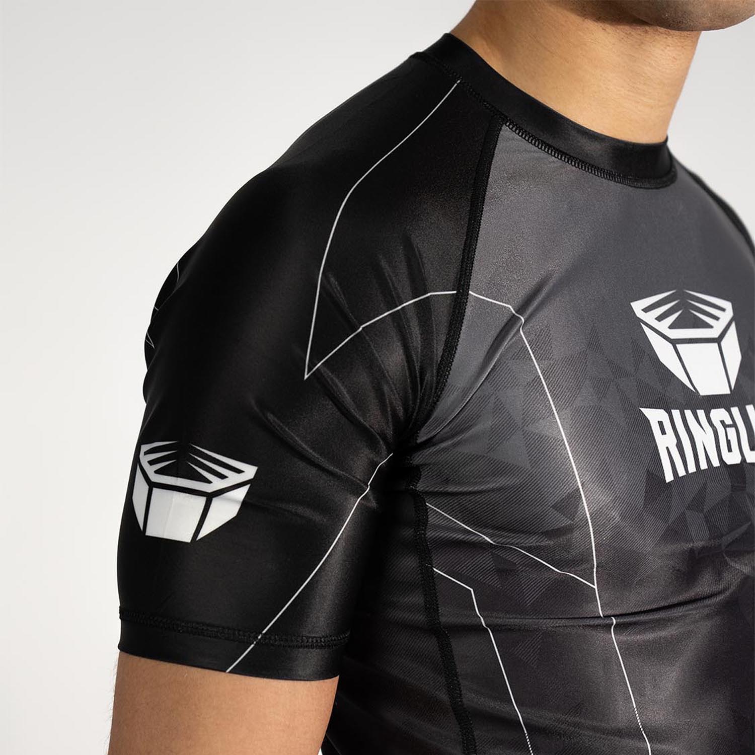 RINGLIFE Rashguard S/S - Transition black-grey XXL