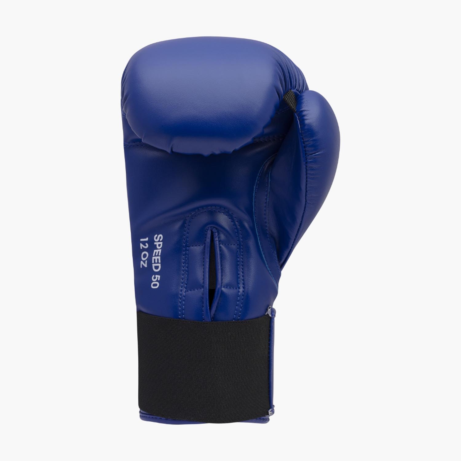 adidas Boxhandschuhe, Speed 50, blau-gold, 10 Oz