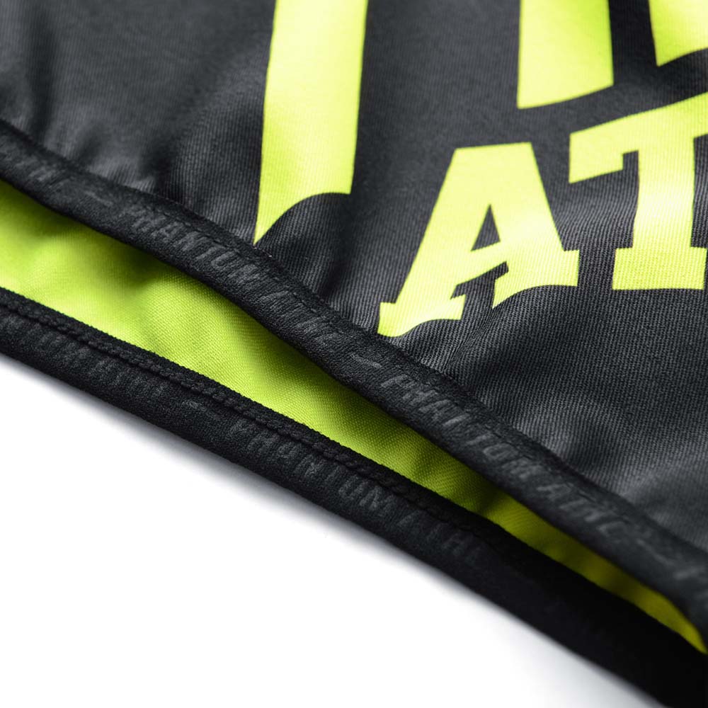 Phantom Athletics Muay Thai Shorts, Revolution, blue-neon, XXL