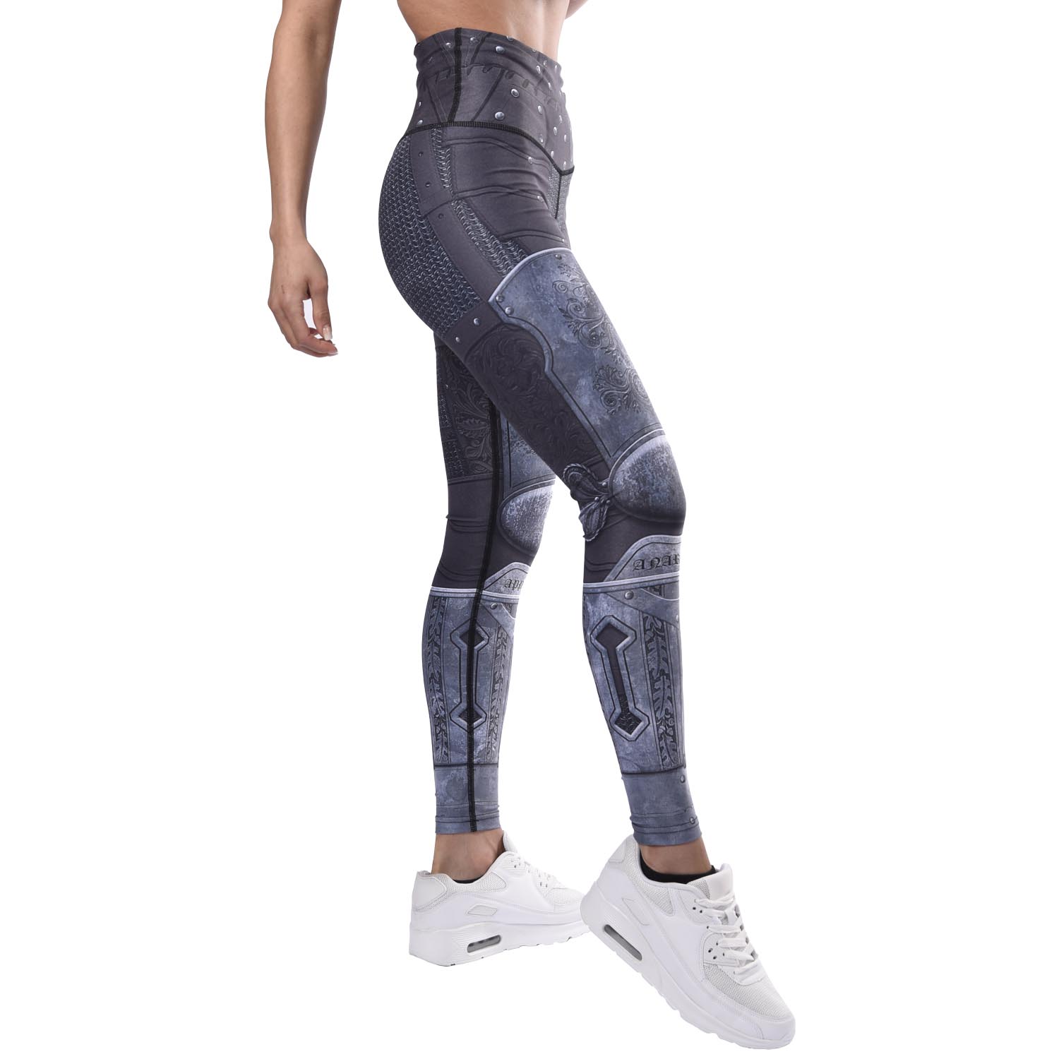 Anarchy Apparel Compression Leggings, oak skin, XS