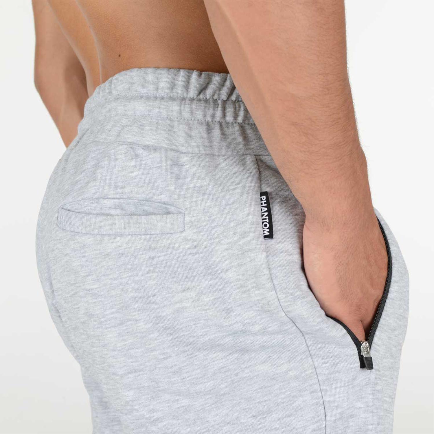 Phantom Athletics Fitness Shorts, Elite, grau, S