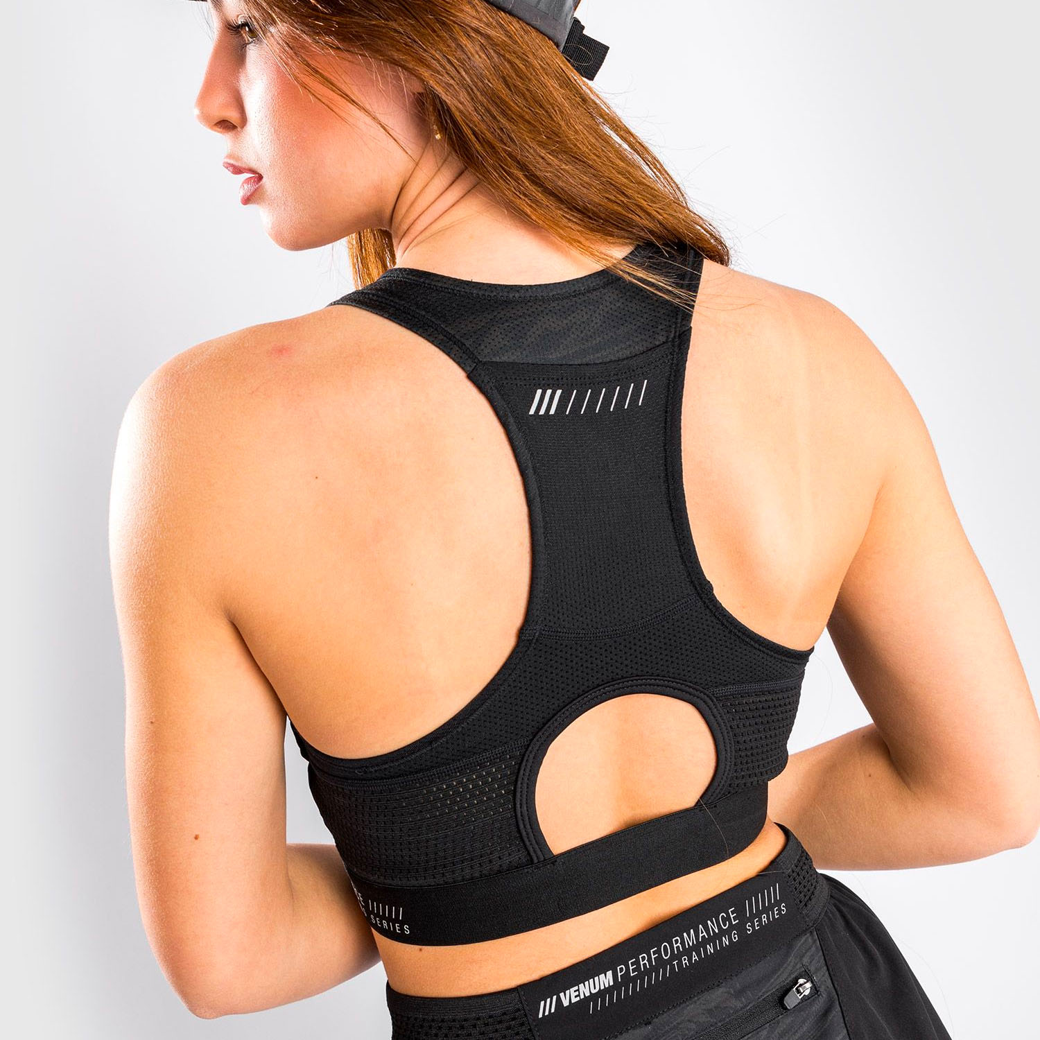 VENUM Sports Bra, Damen, Tempest 2.0, schwarz-grau, XS
